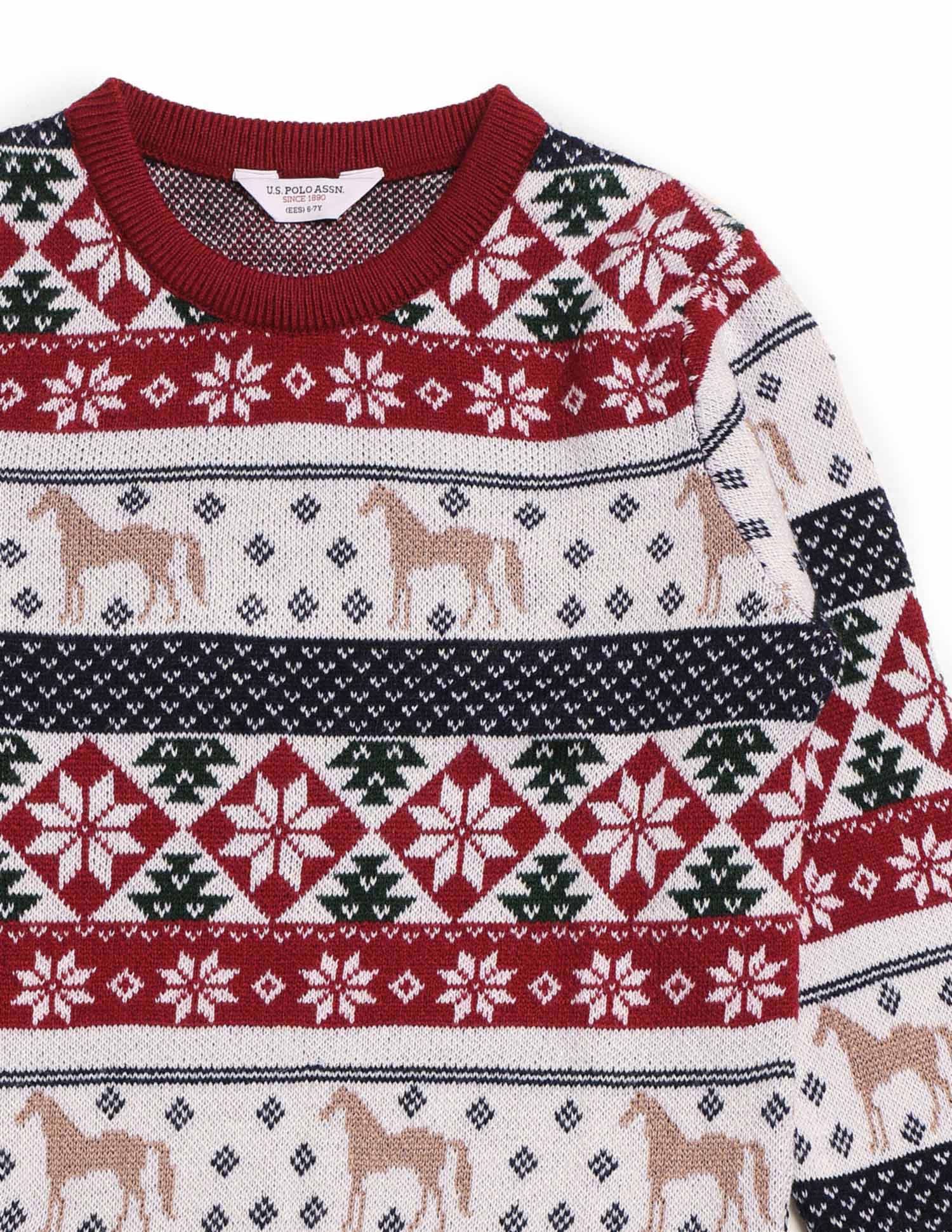 Boys All Over Printed Regular Fit Sweater - Image 9