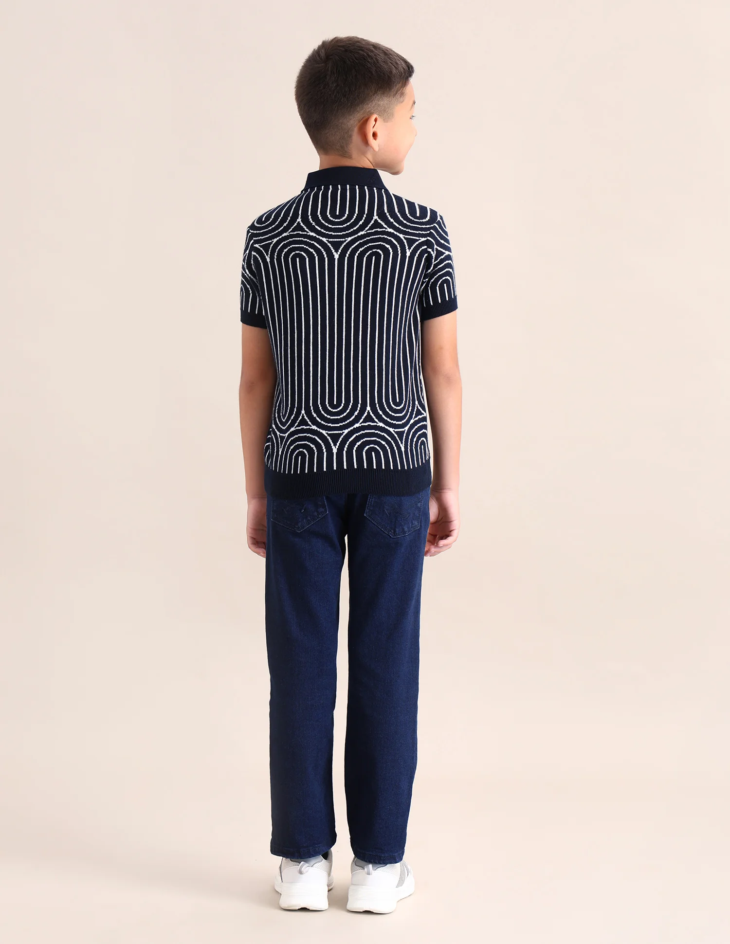 Boys All-Over Printed Regular Fit T-Shirt - Image 4