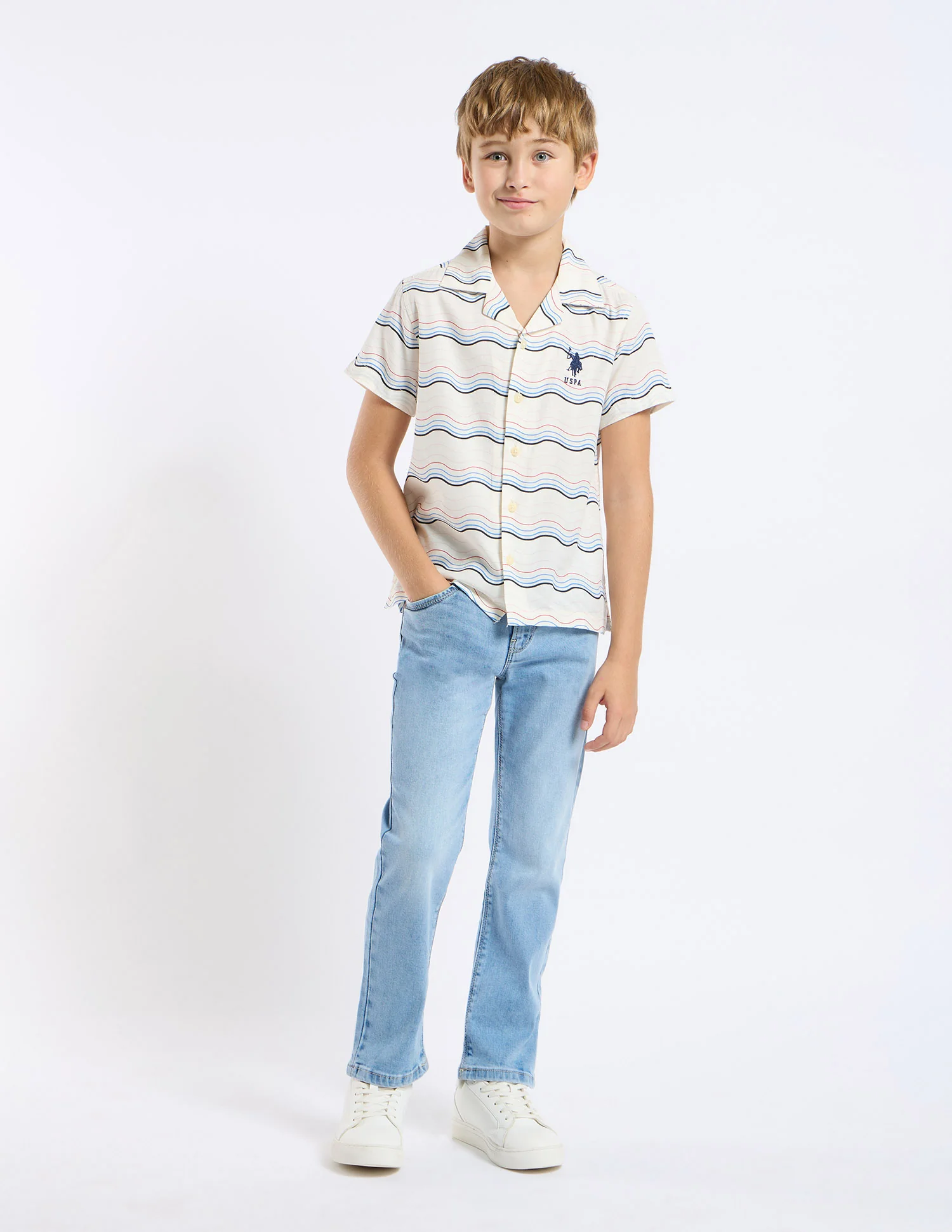 Boys All Over Printed Relaxed Fit Shirt - Image 3