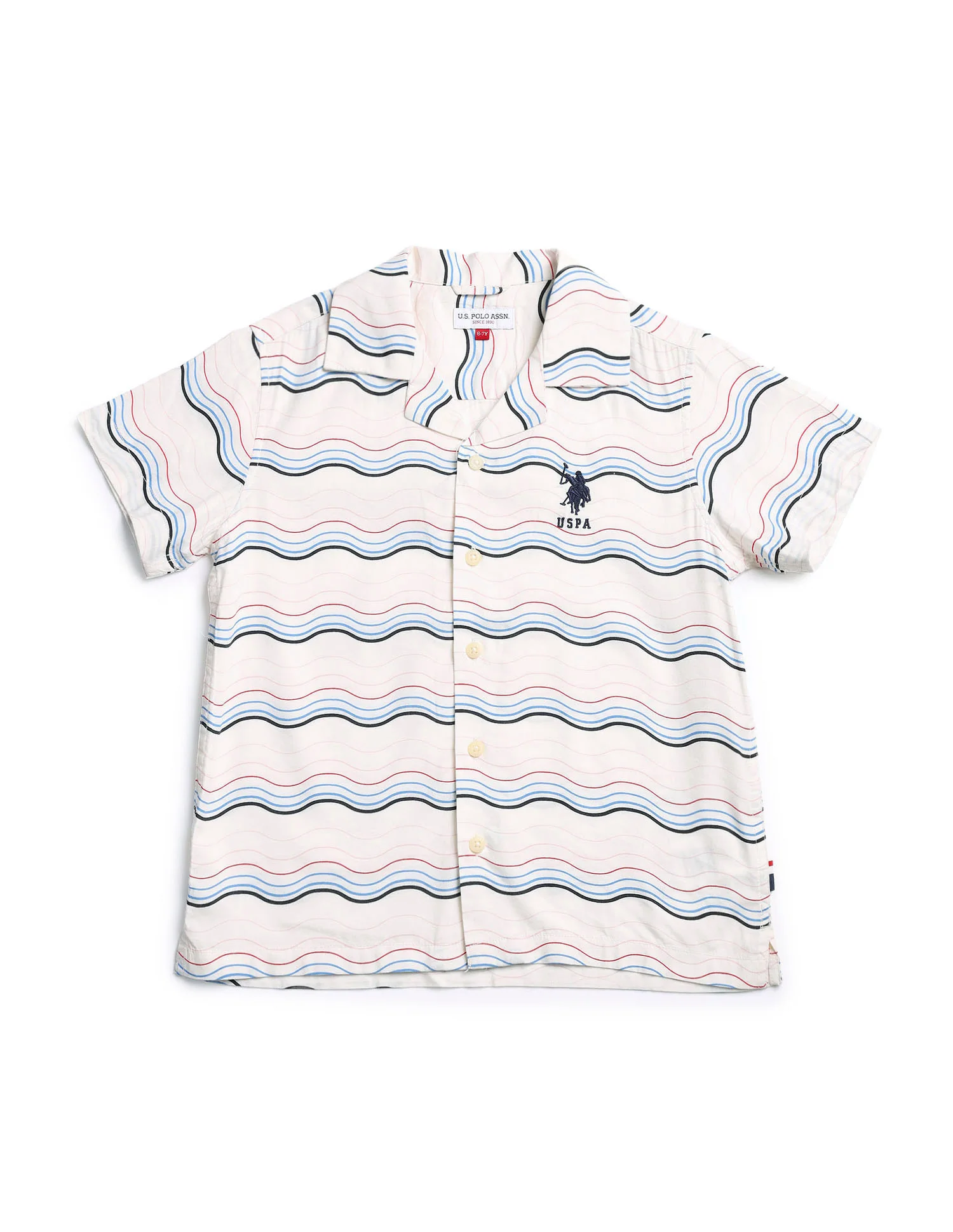 Boys All Over Printed Relaxed Fit Shirt - Image 5