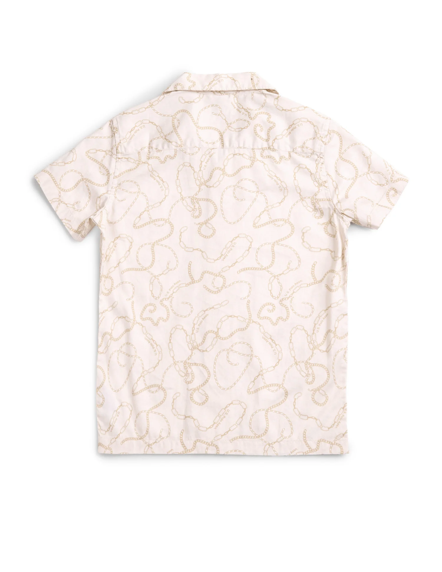Boys All Over Printed Satin Shirt - Image 8