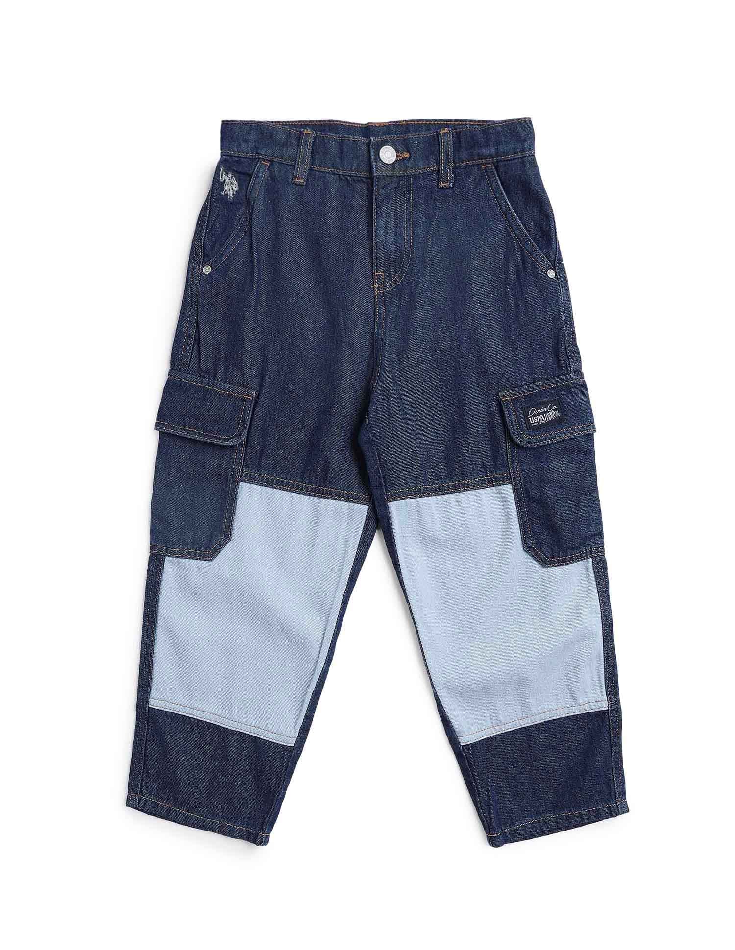 Boys Baggy Fit Mid Rise Jeans - Image 10