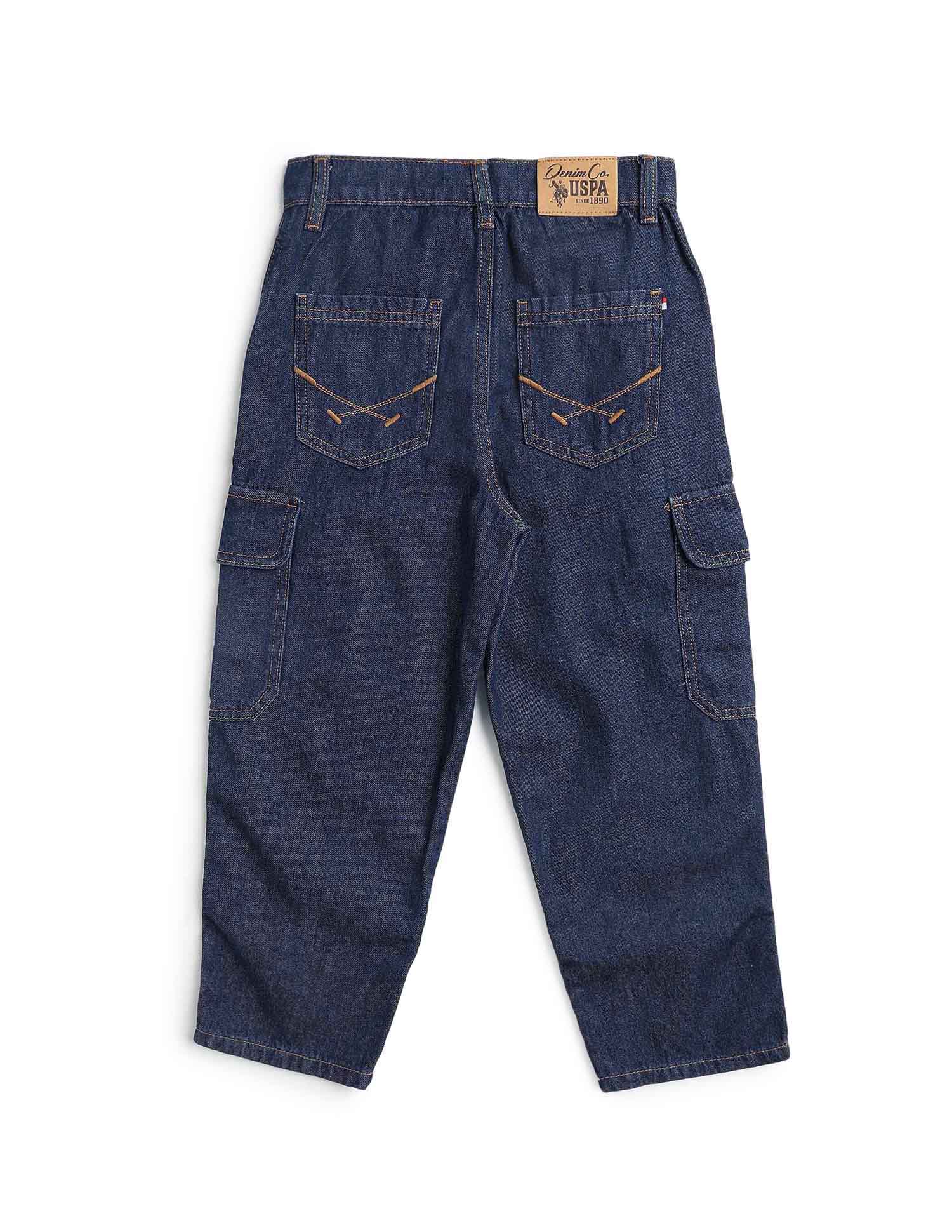 Boys Baggy Fit Mid Rise Jeans - Image 11