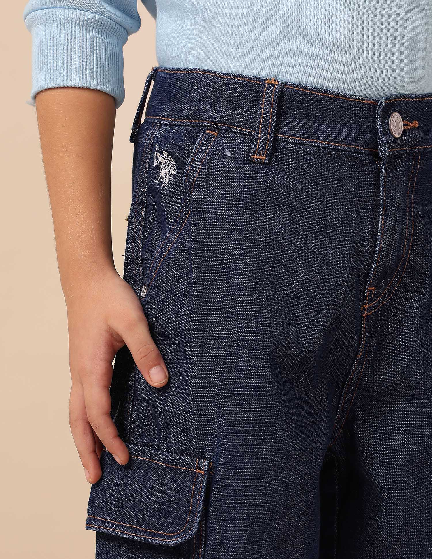 Boys Baggy Fit Mid Rise Jeans - Image 7