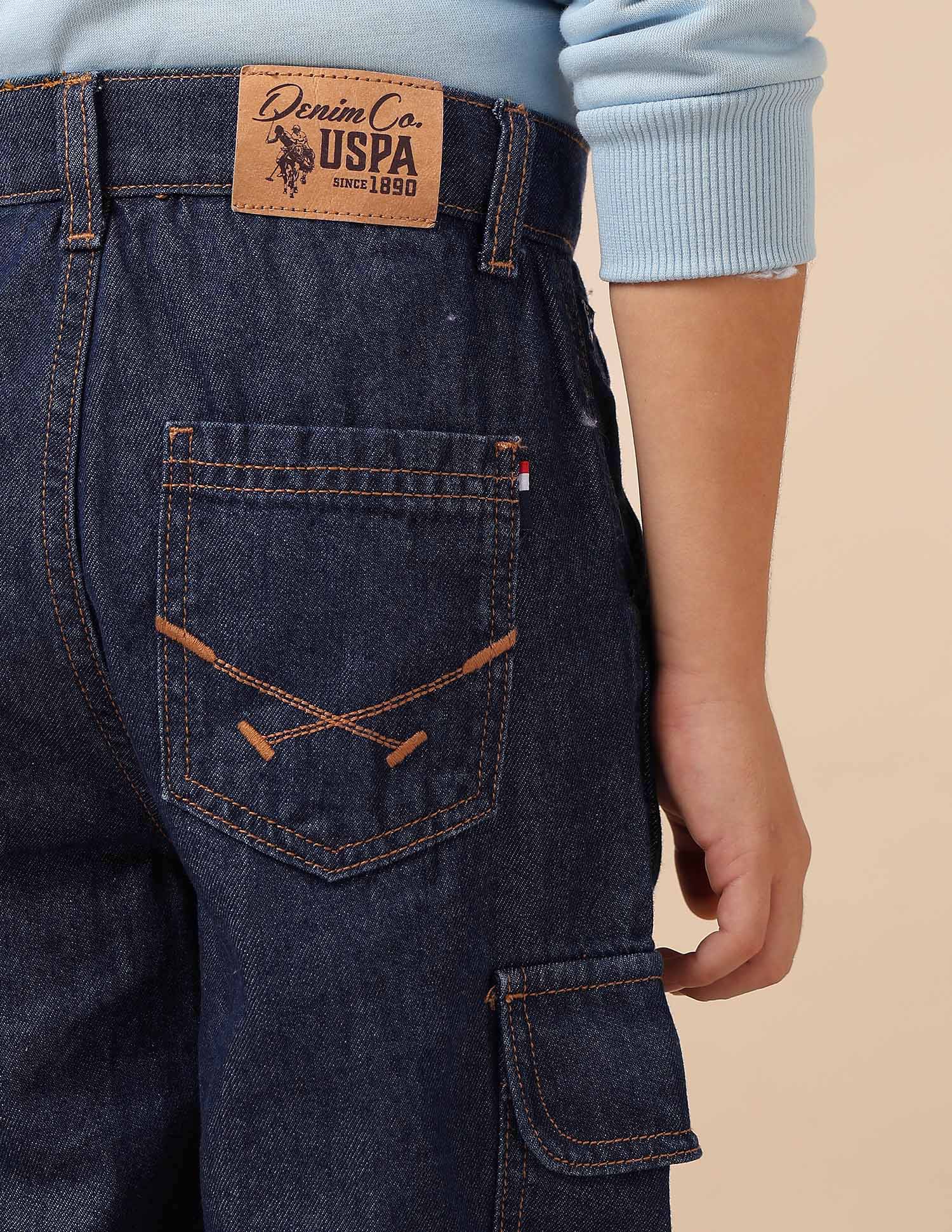 Boys Baggy Fit Mid Rise Jeans - Image 8