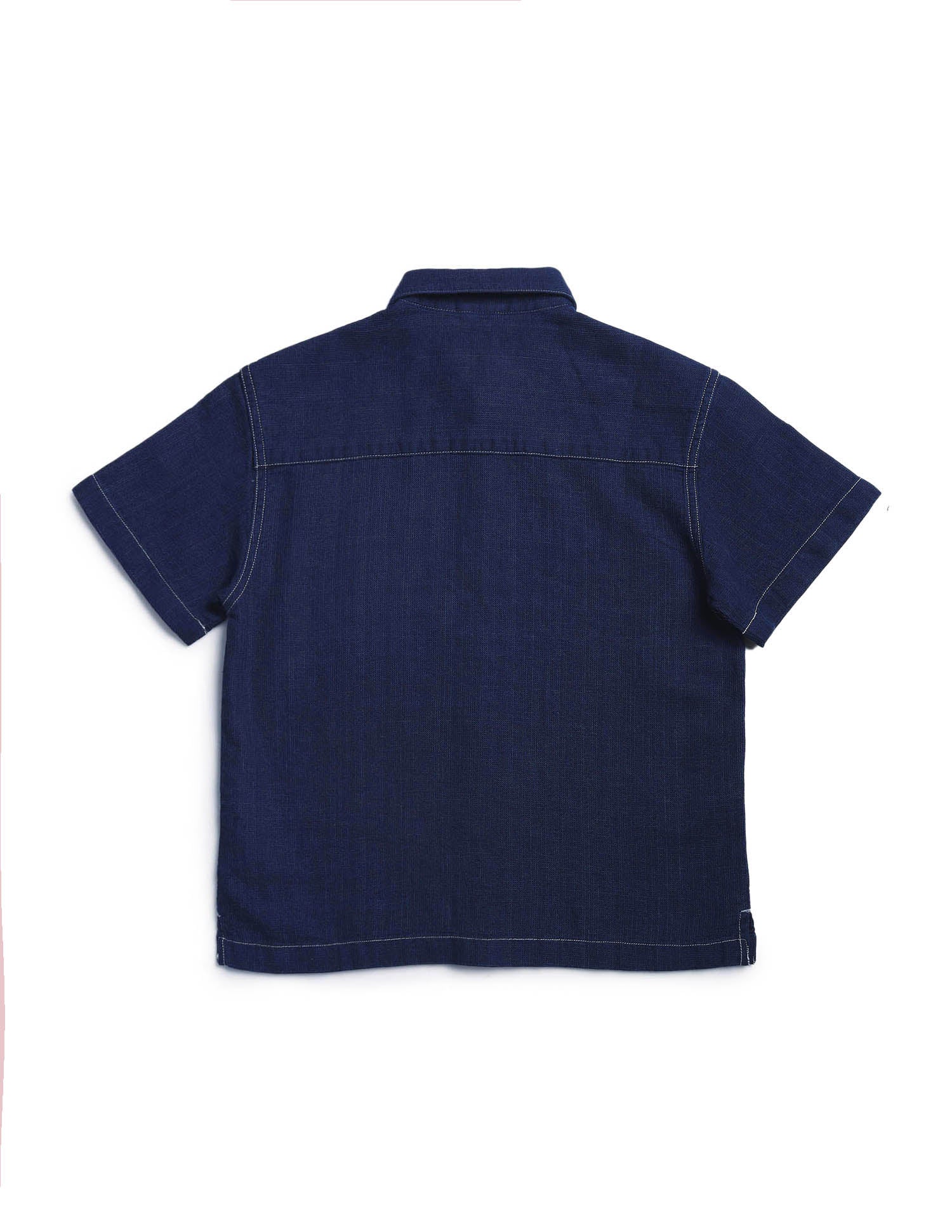 Boys Boxy Fit Solid Shirt - Image 6