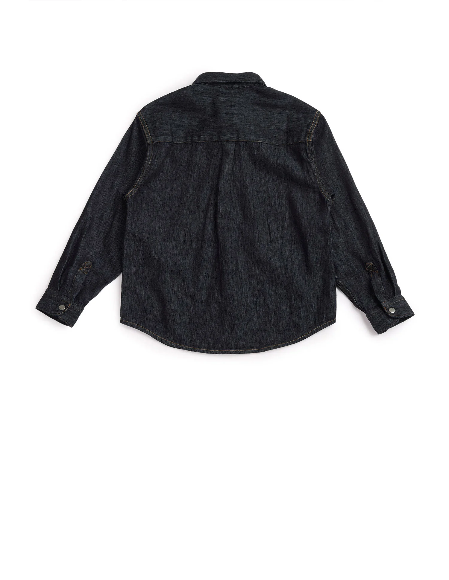 Boys Boxy Fit Twill Shirt - Image 8