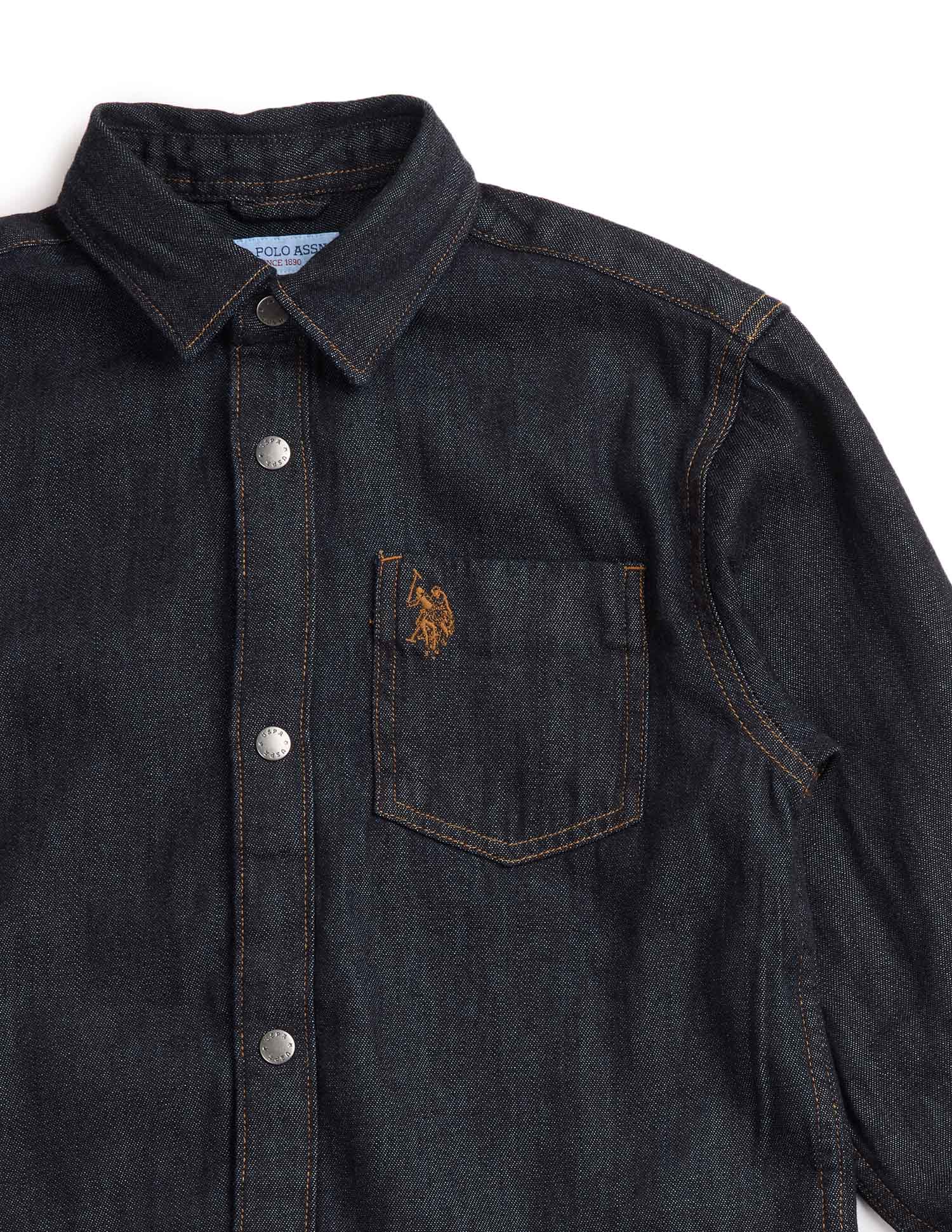 Boys Boxy Fit Twill Shirt - Image 9