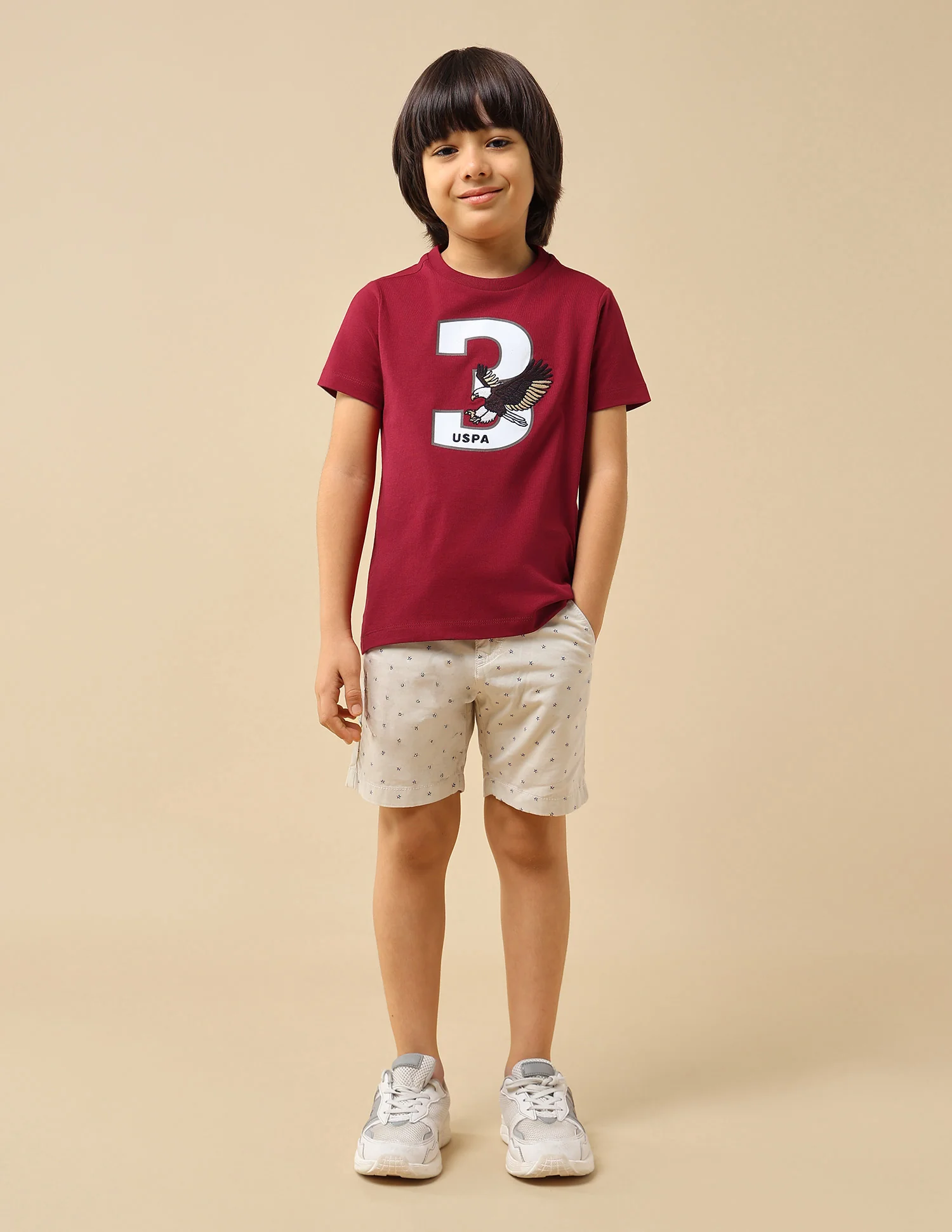 Boys Brand Appliqued Mini Me T-Shirt - Image 3