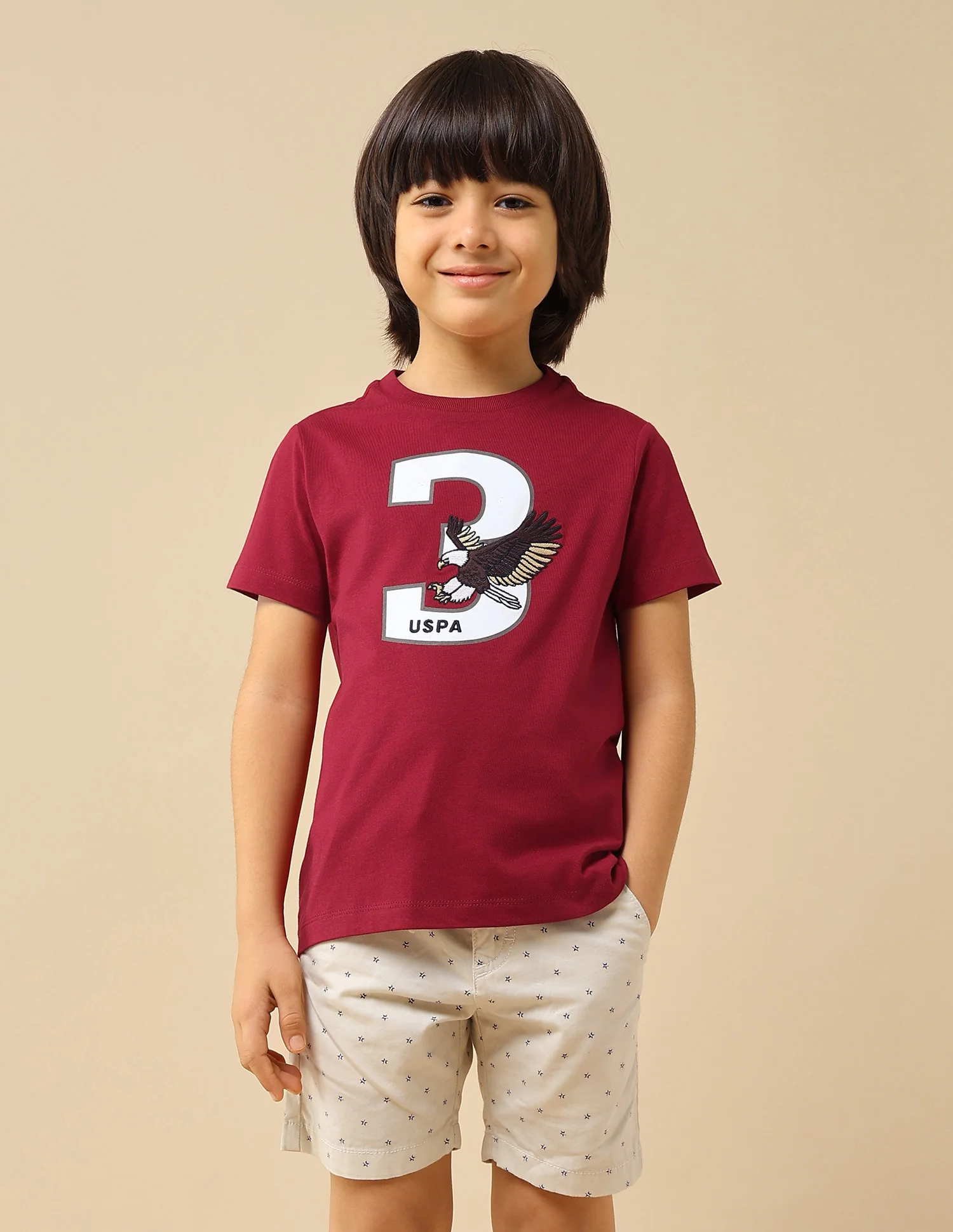Boys Brand Appliqued Mini Me T-Shirt - Image 6