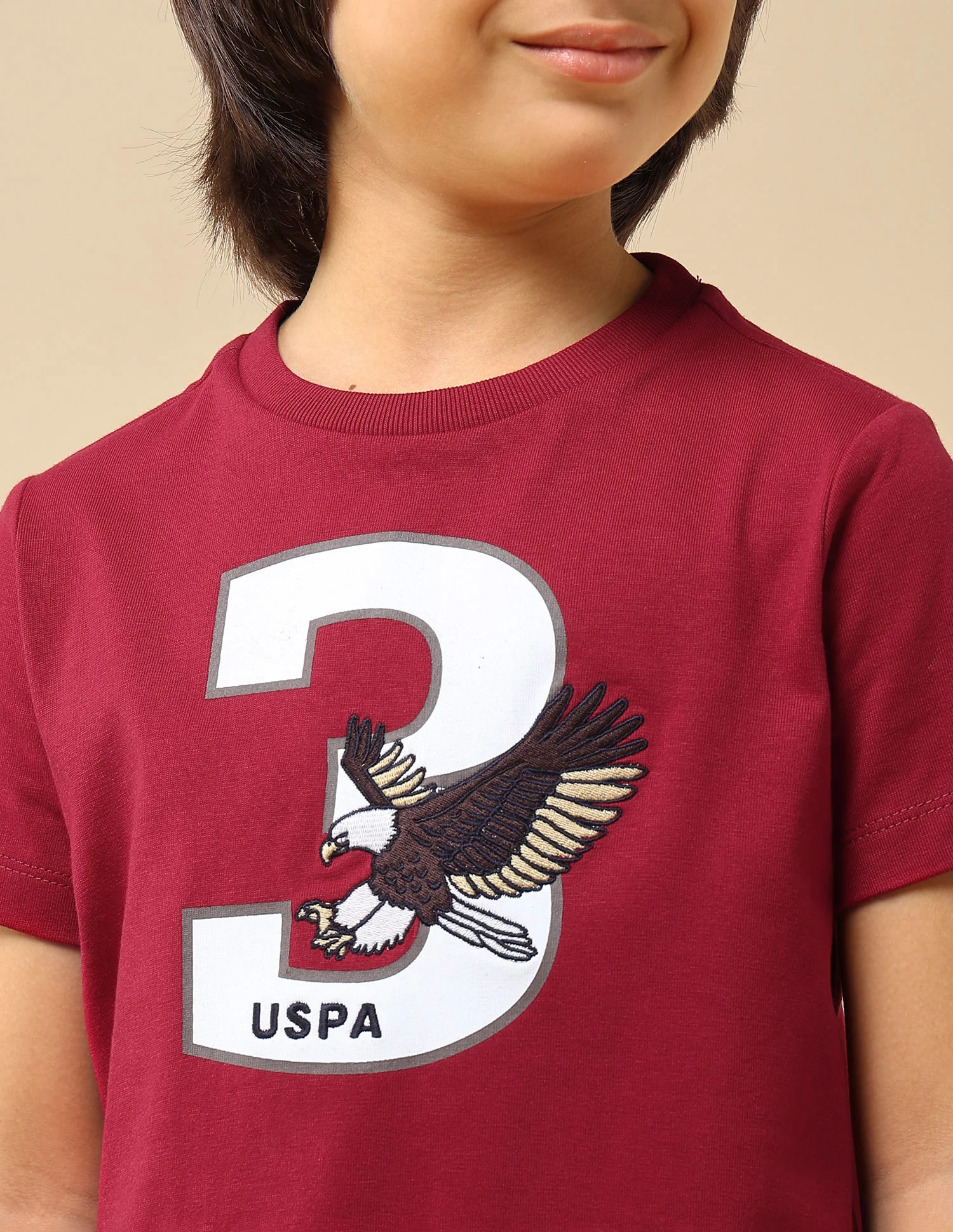 Boys Brand Appliqued Mini Me T-Shirt - Image 7