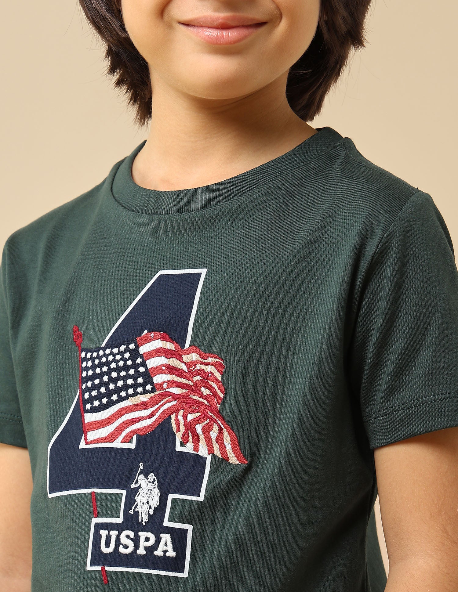 Boys Brand Appliqued Mini Me T-Shirt - Image 6
