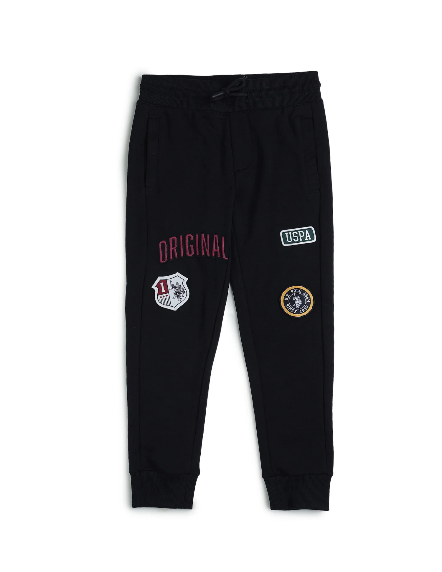 Boys Brand Appliqued Regular Fit Joggers - Image 8