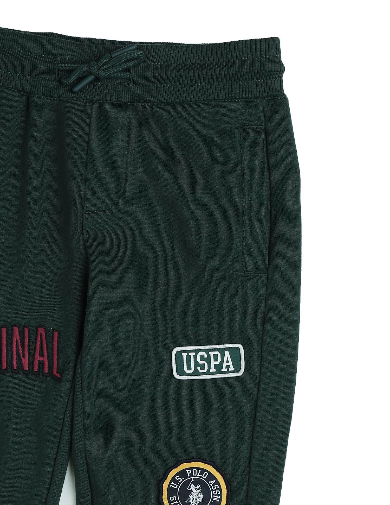 Boys Brand Appliqued Regular Fit Joggers - Image 10