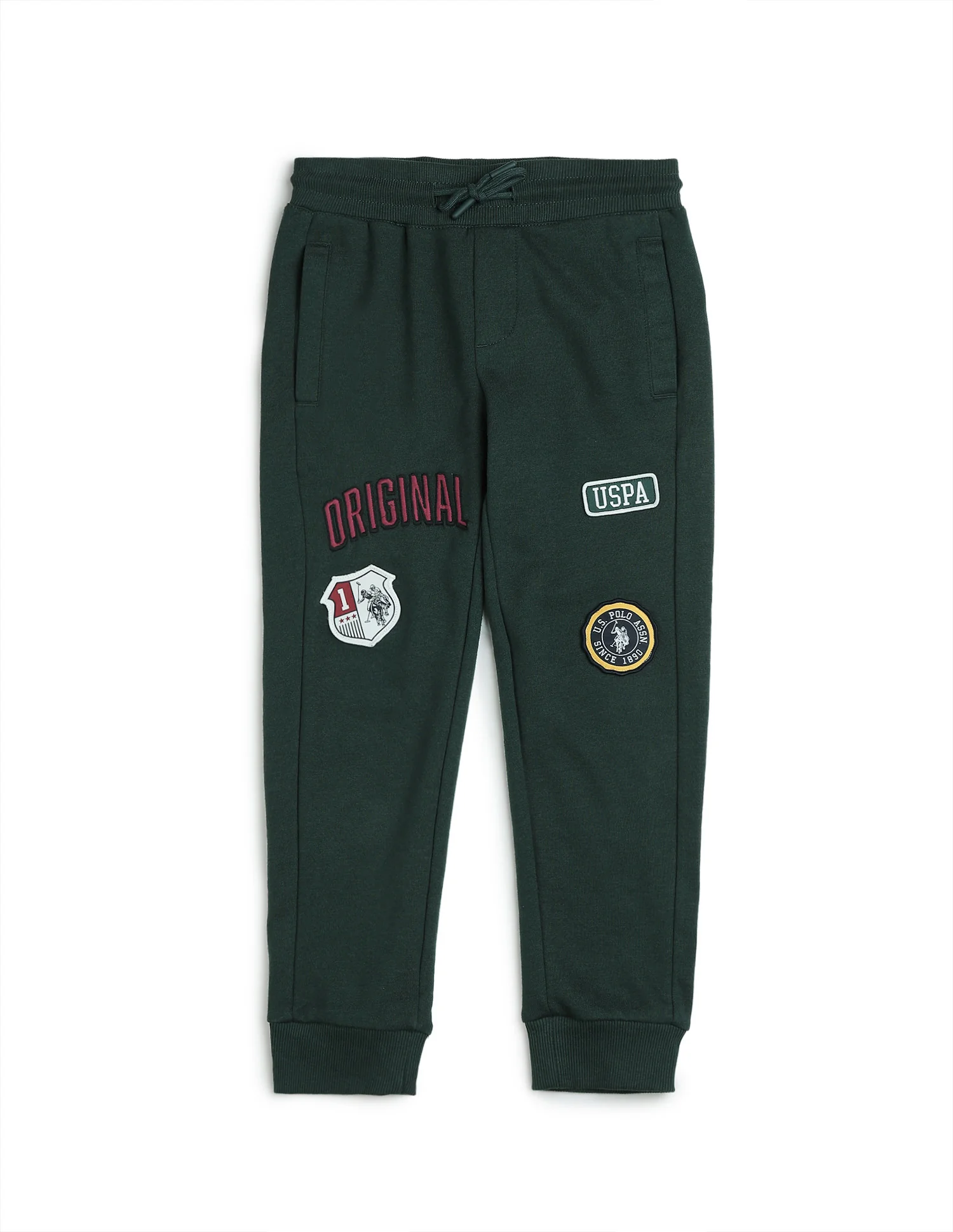 Boys Brand Appliqued Regular Fit Joggers - Image 8