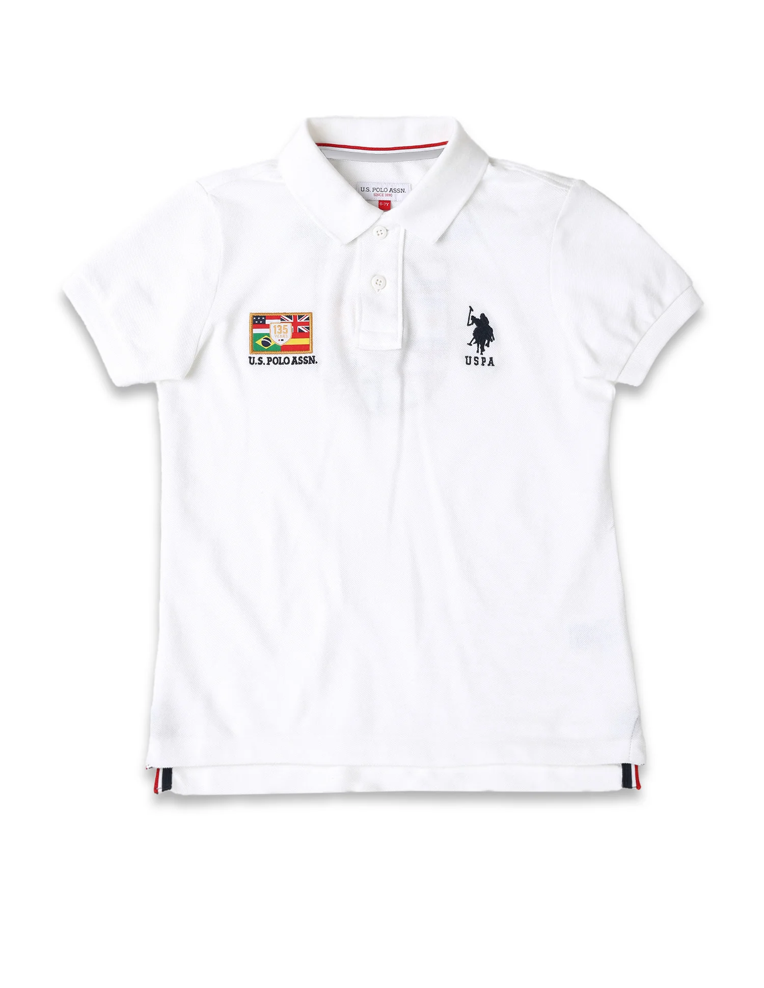 Boys Brand Appliqued Regular Fit Polo Shirt - Image 6