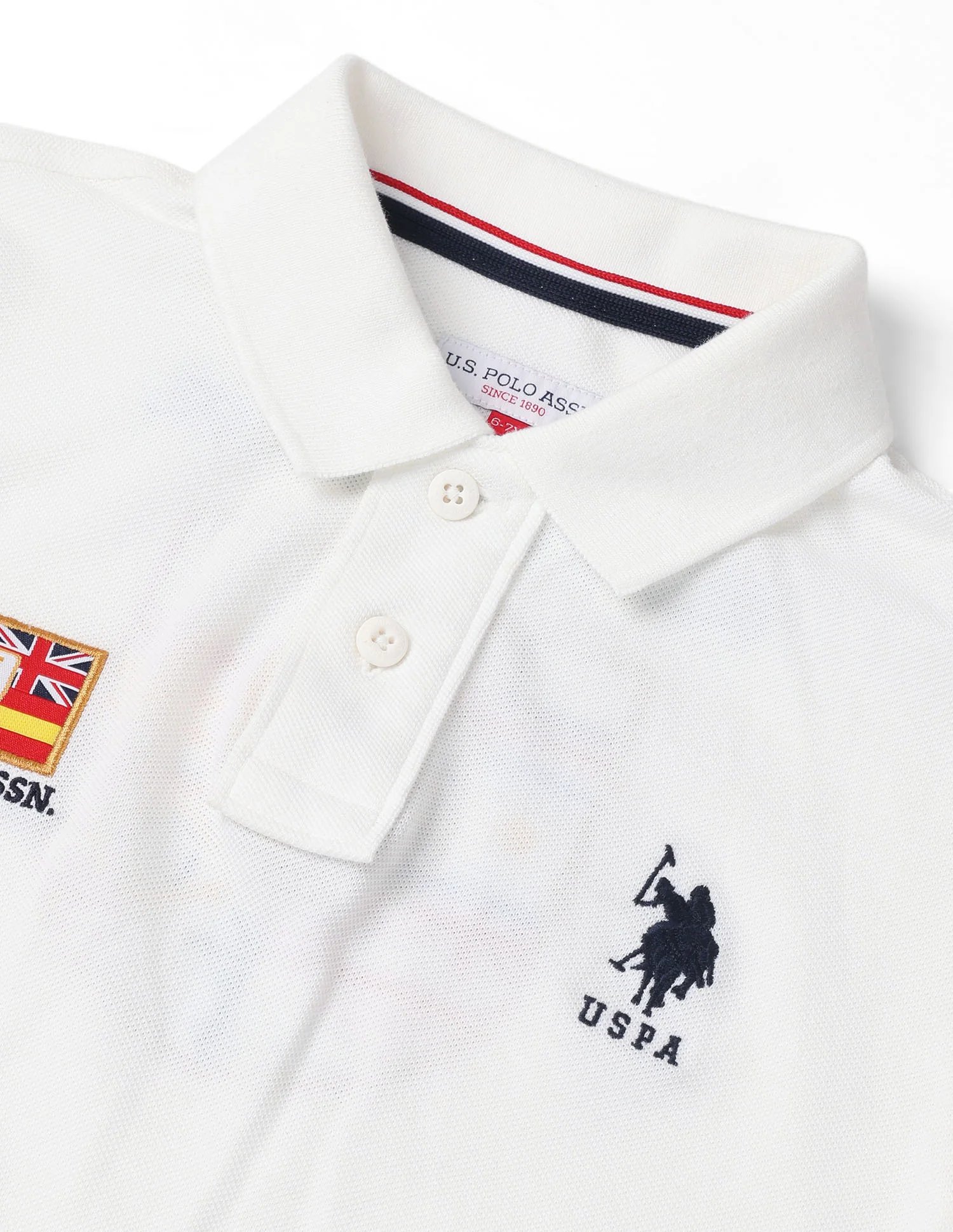 Boys Brand Appliqued Regular Fit Polo Shirt - Image 8