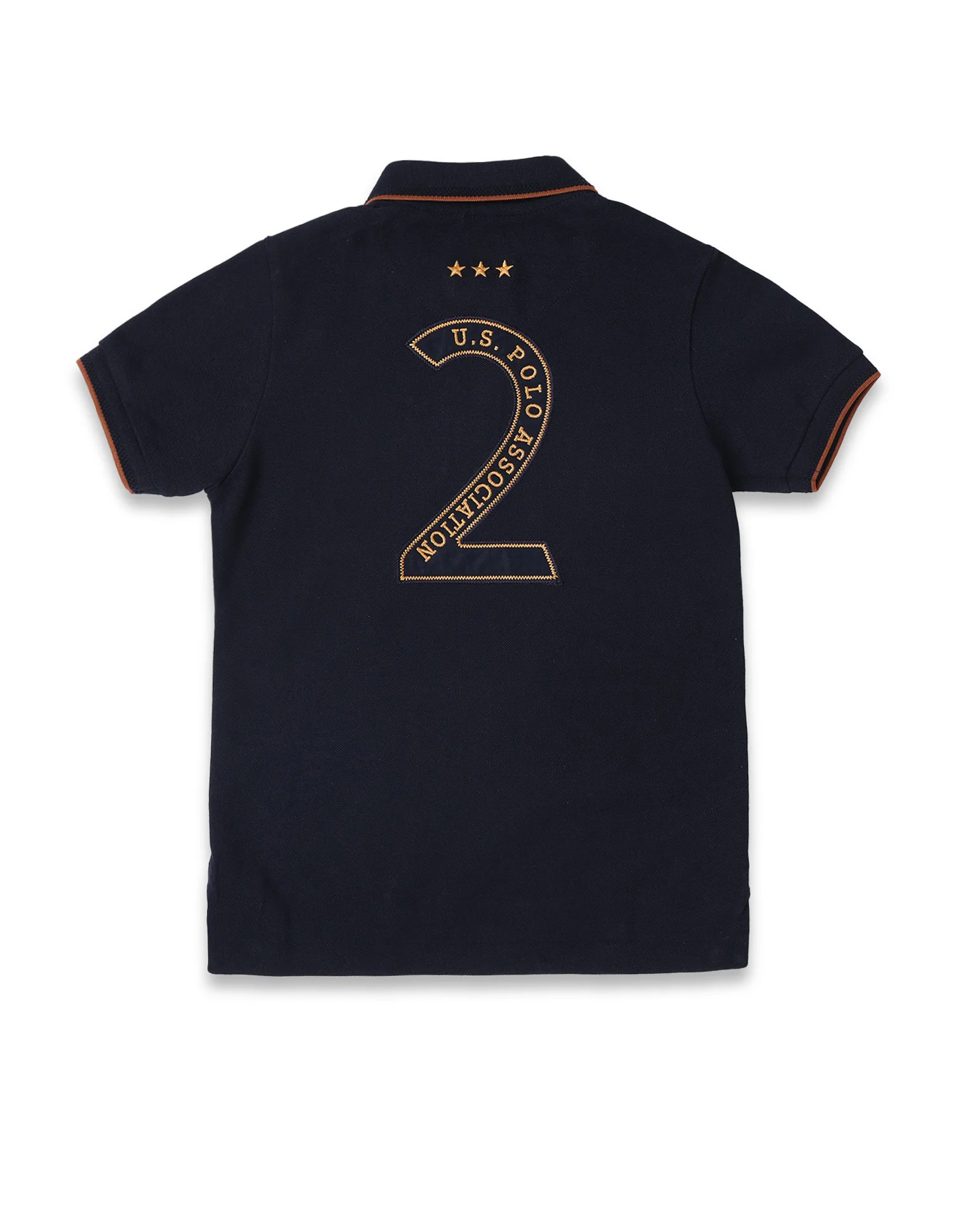 Boys Brand Appliqued Regular Fit Polo Shirt - Image 7