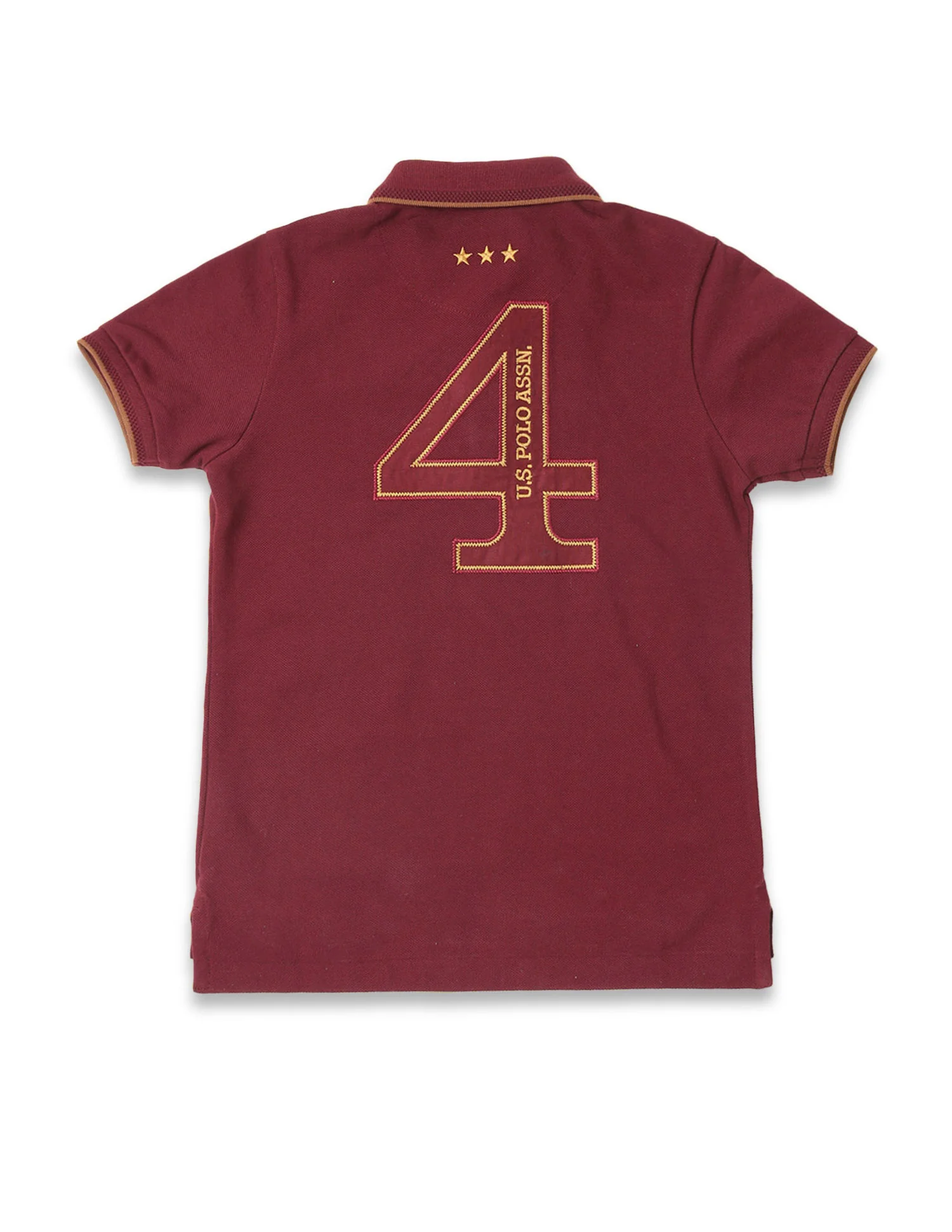 Boys Brand Appliqued Regular Fit Polo Shirt - Image 7