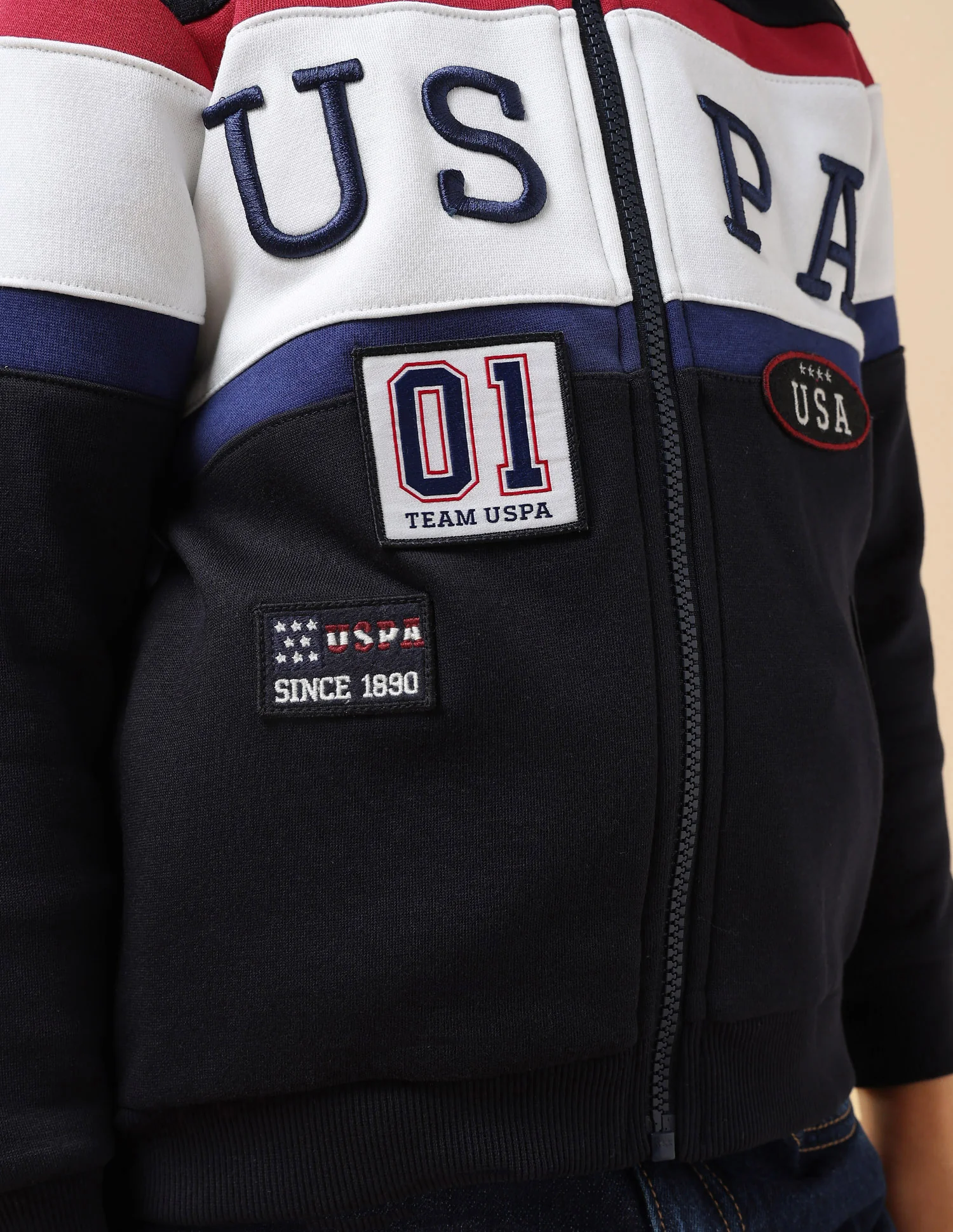 Boys Brand Appliqued Regular Fit Sweatshirt - Image 9