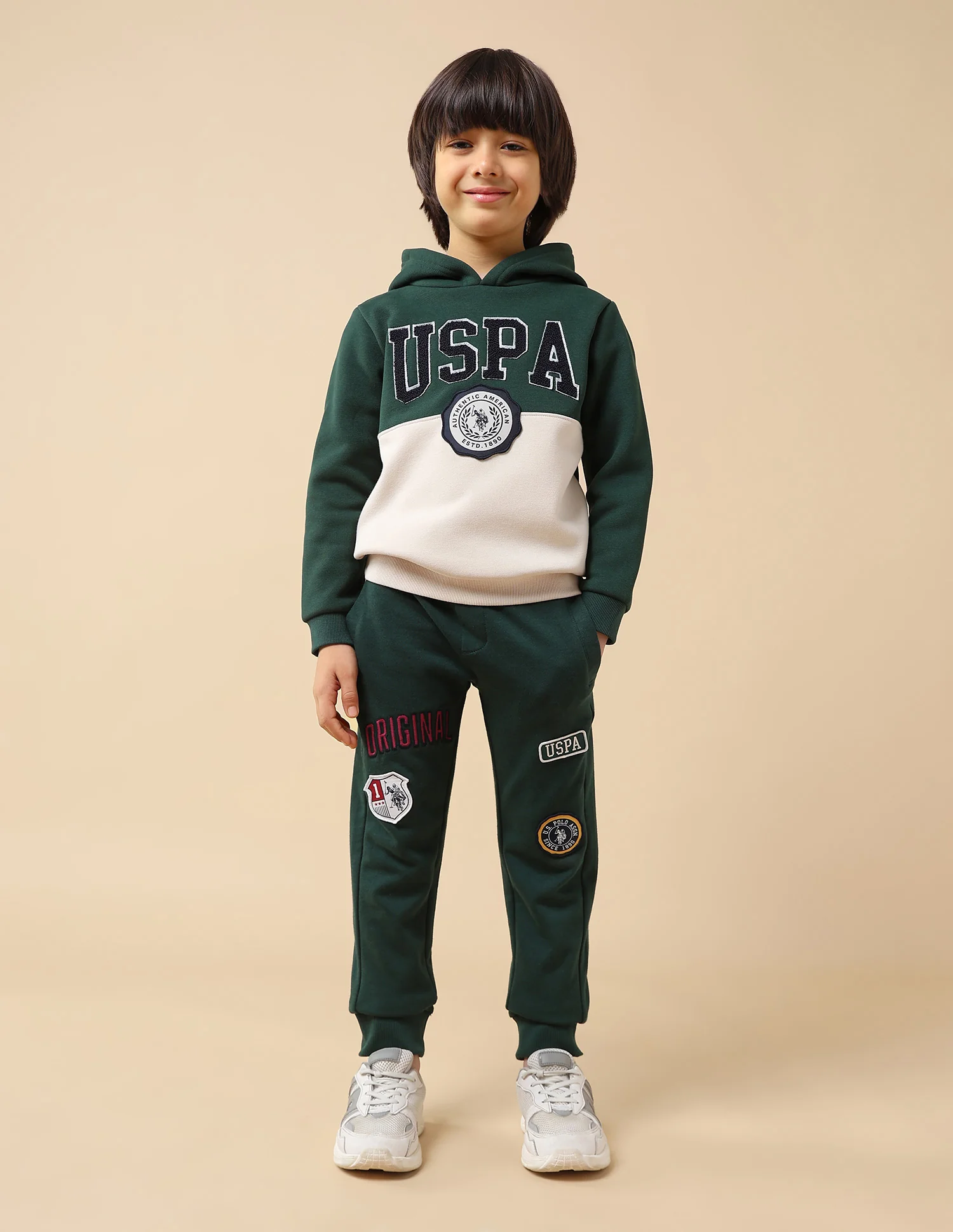 Boys Brand Appliqued Regular Fit Sweatshirt - Image 3