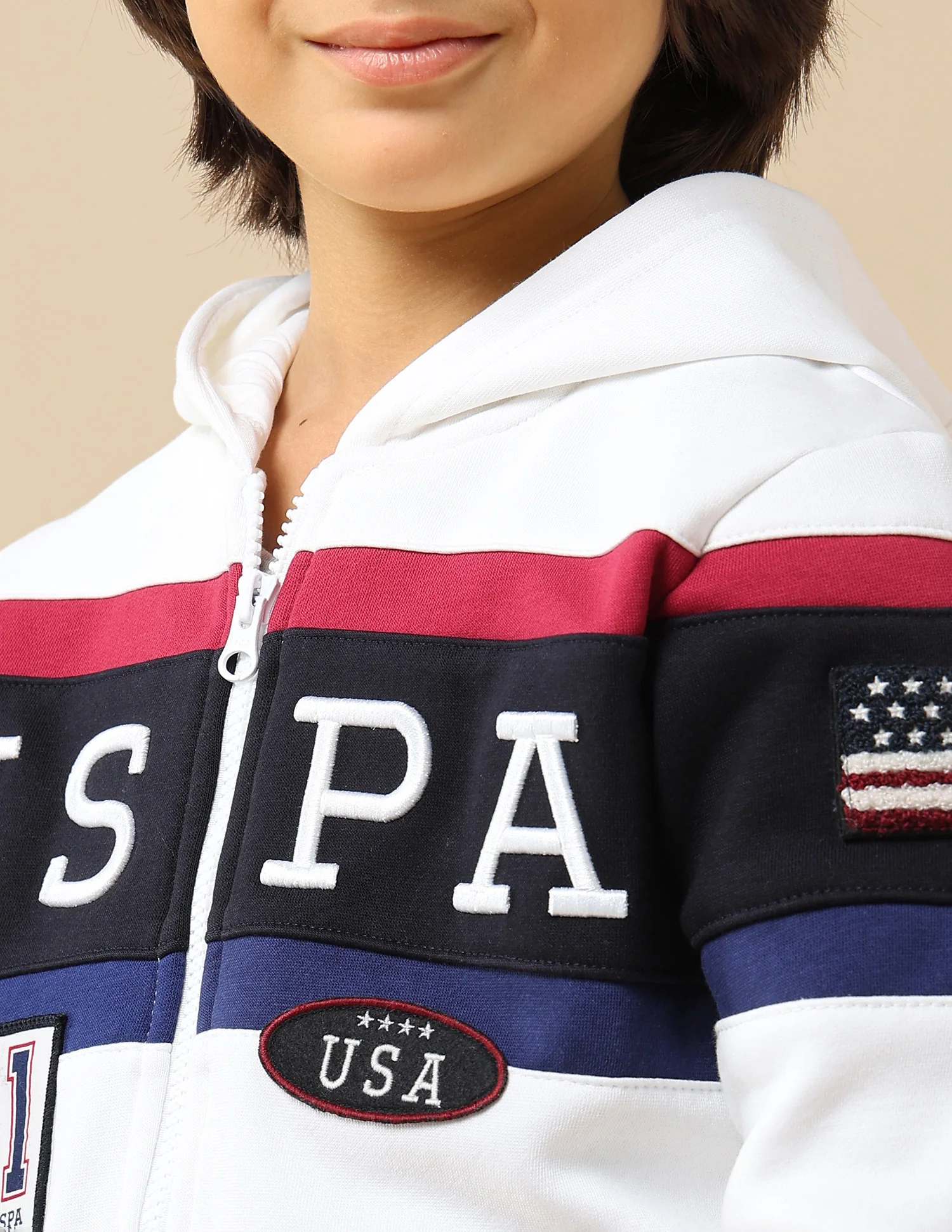 Boys Brand Appliqued Regular Fit Sweatshirt - Image 6