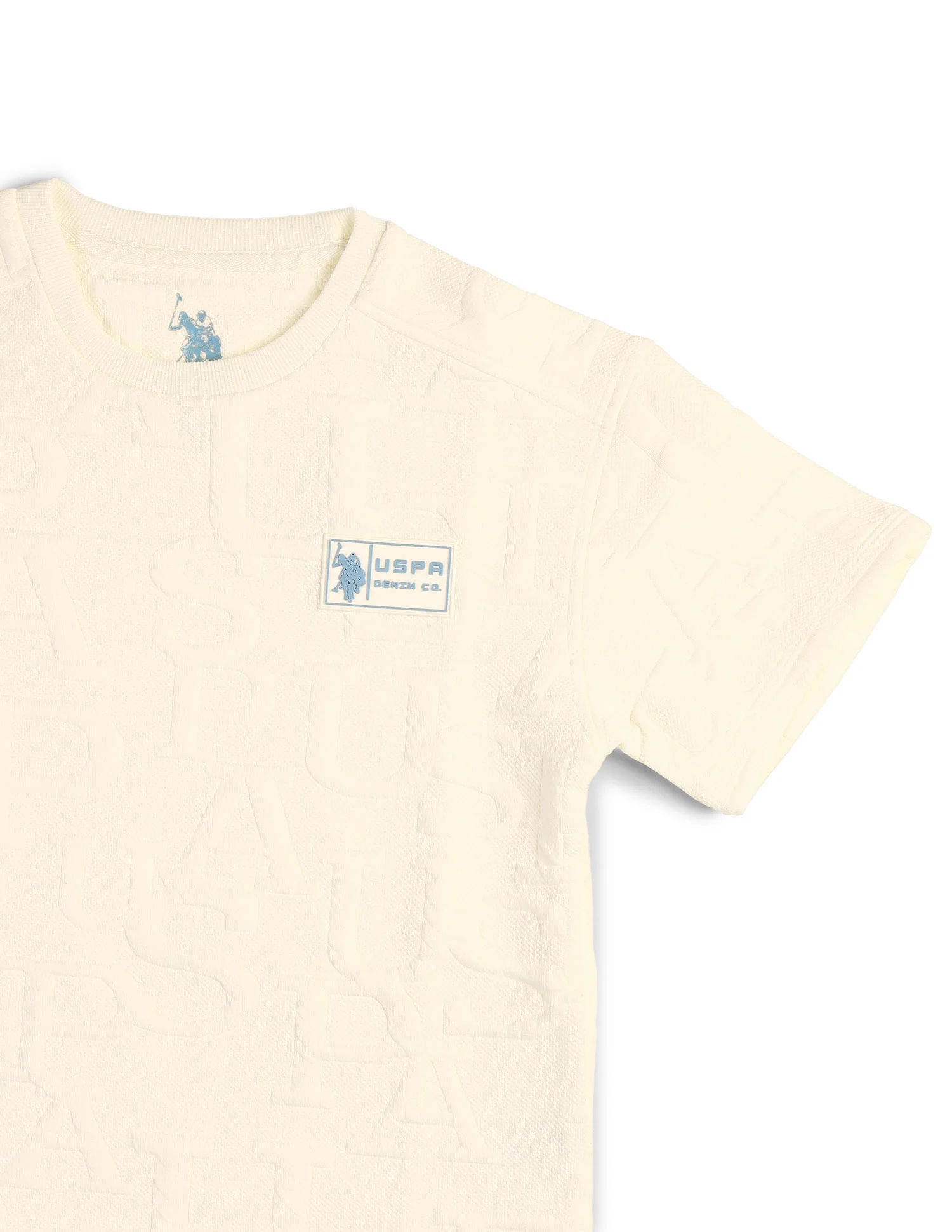 Boys Brand Embossed Boxy Fit T-Shirt - Image 9
