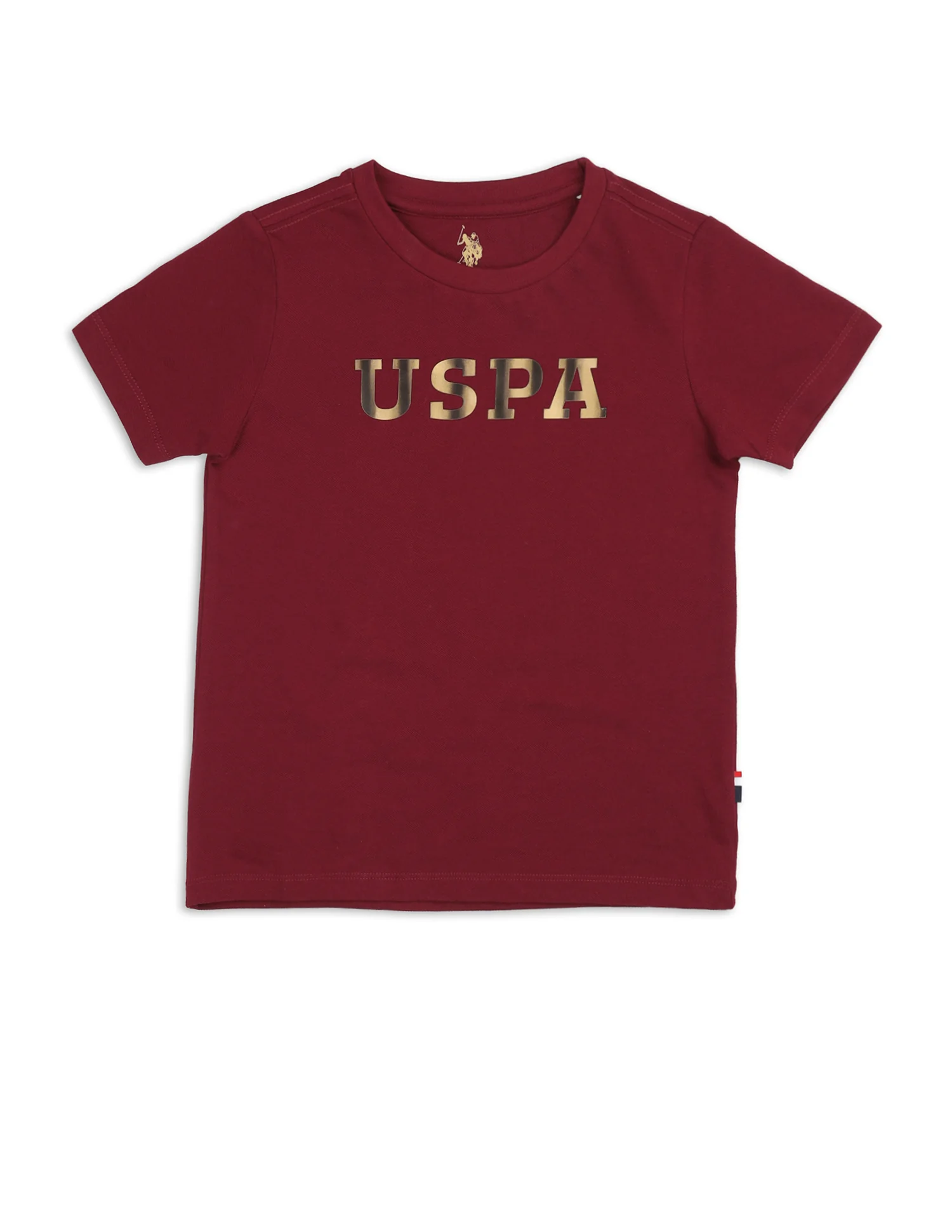 Boys Brand Embossed Pure Cotton T Shirt - Image 7