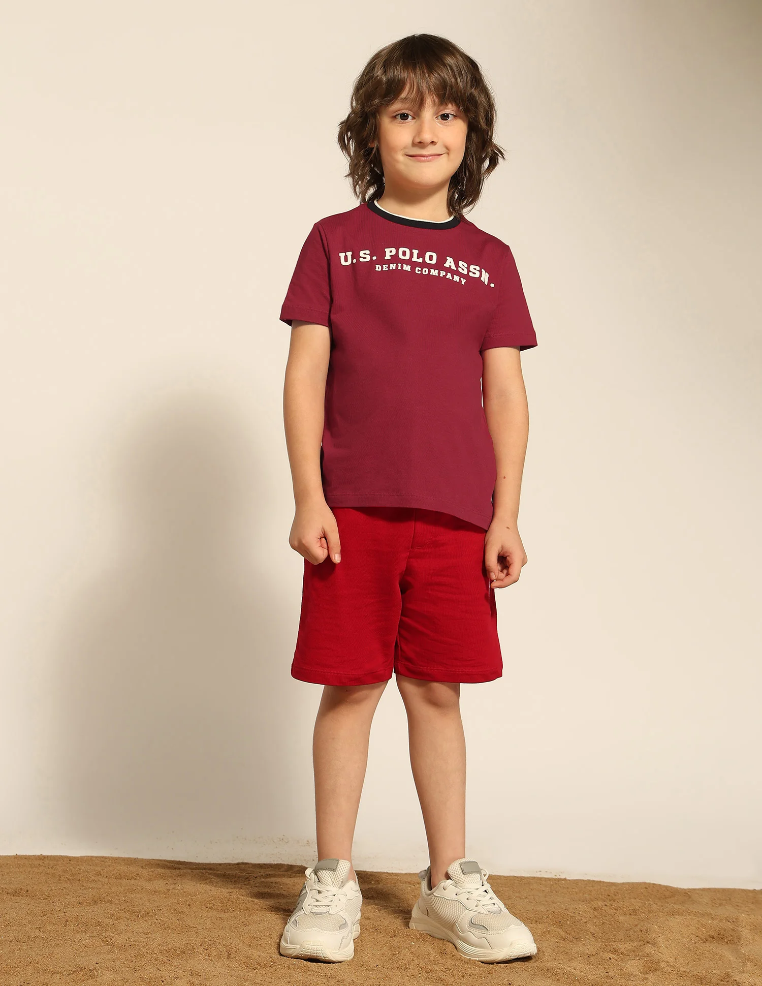 Boys Brand Embossed Pure Cotton T-Shirt - Image 3