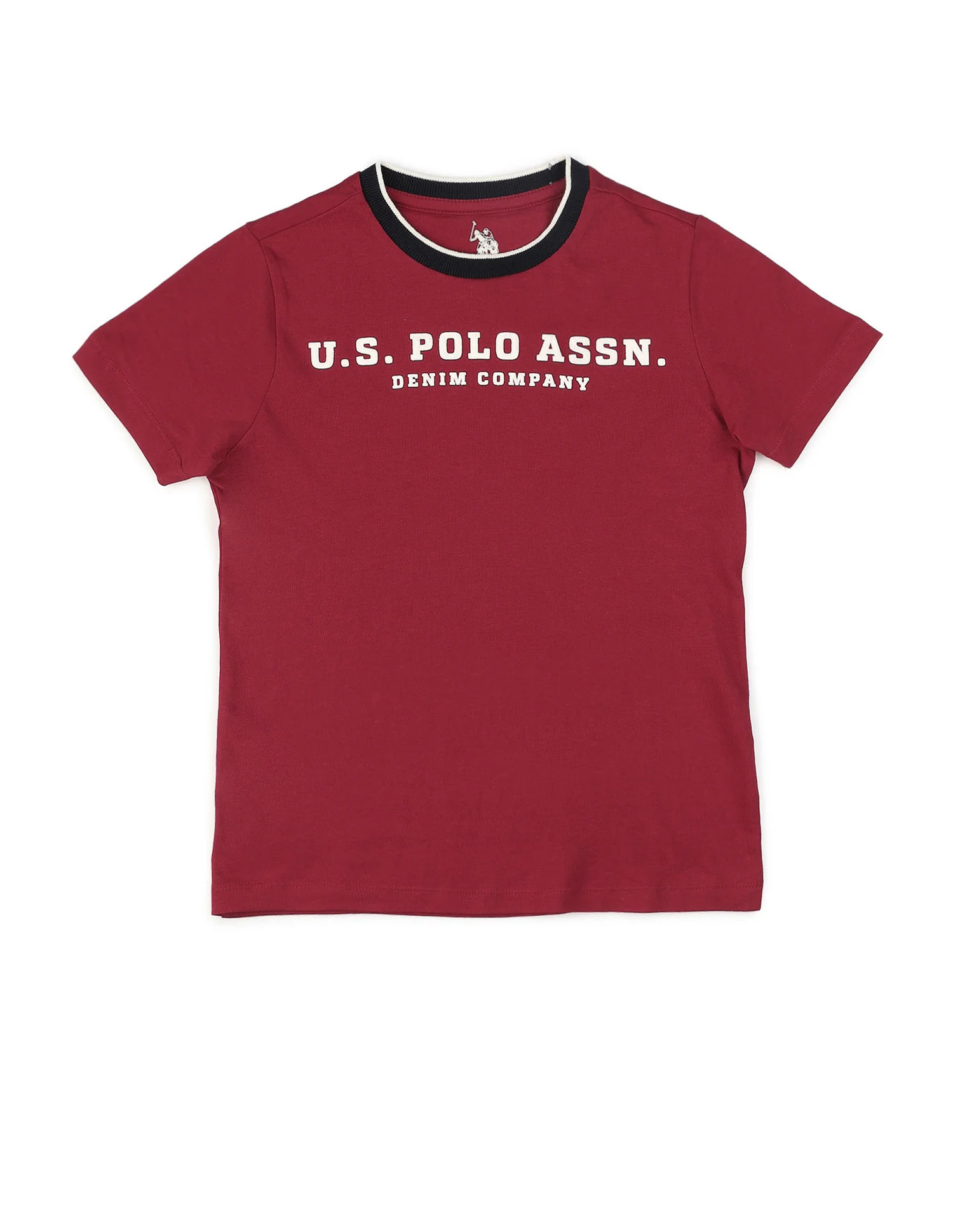Boys Brand Embossed Pure Cotton T-Shirt - Image 7