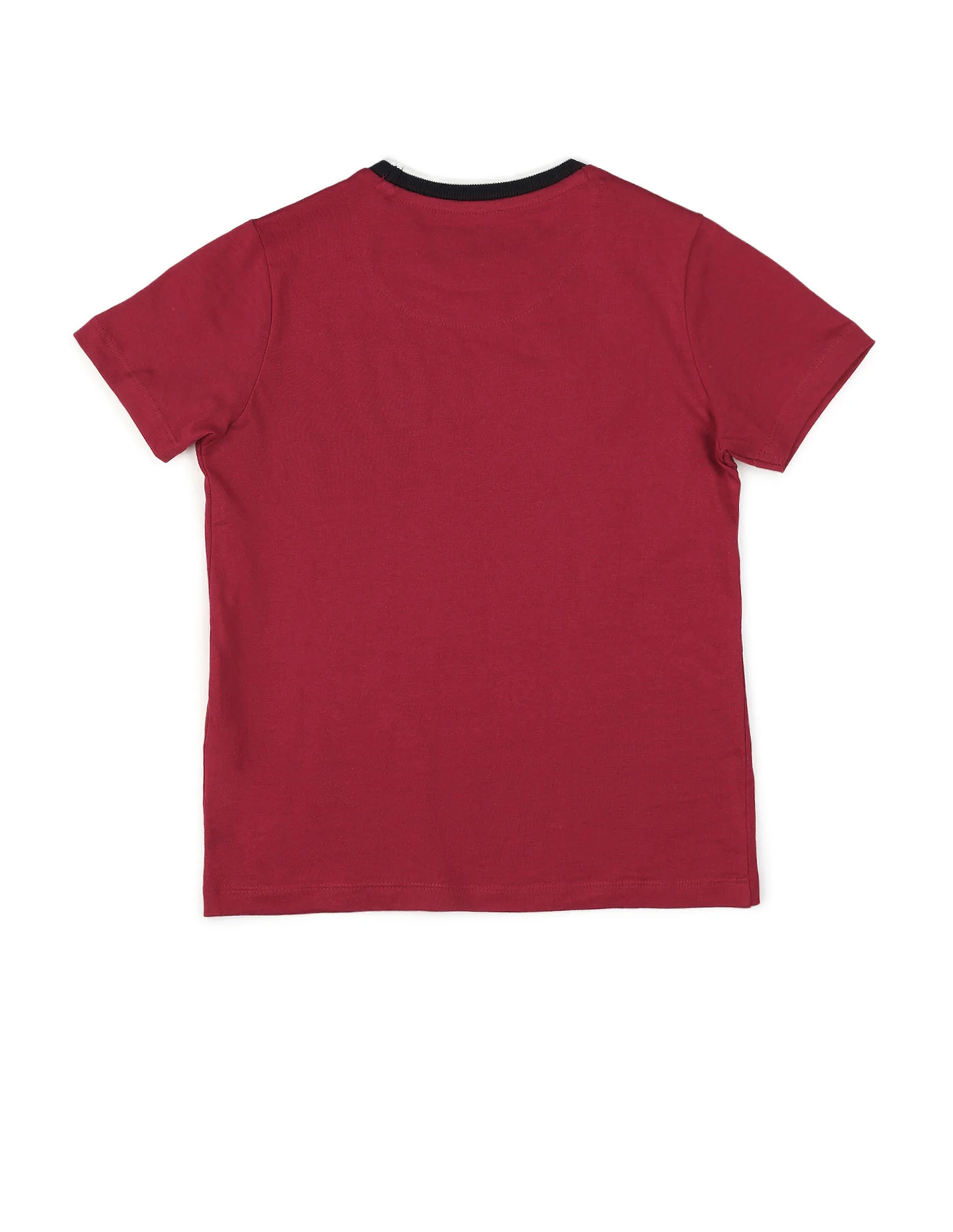 Boys Brand Embossed Pure Cotton T-Shirt - Image 8