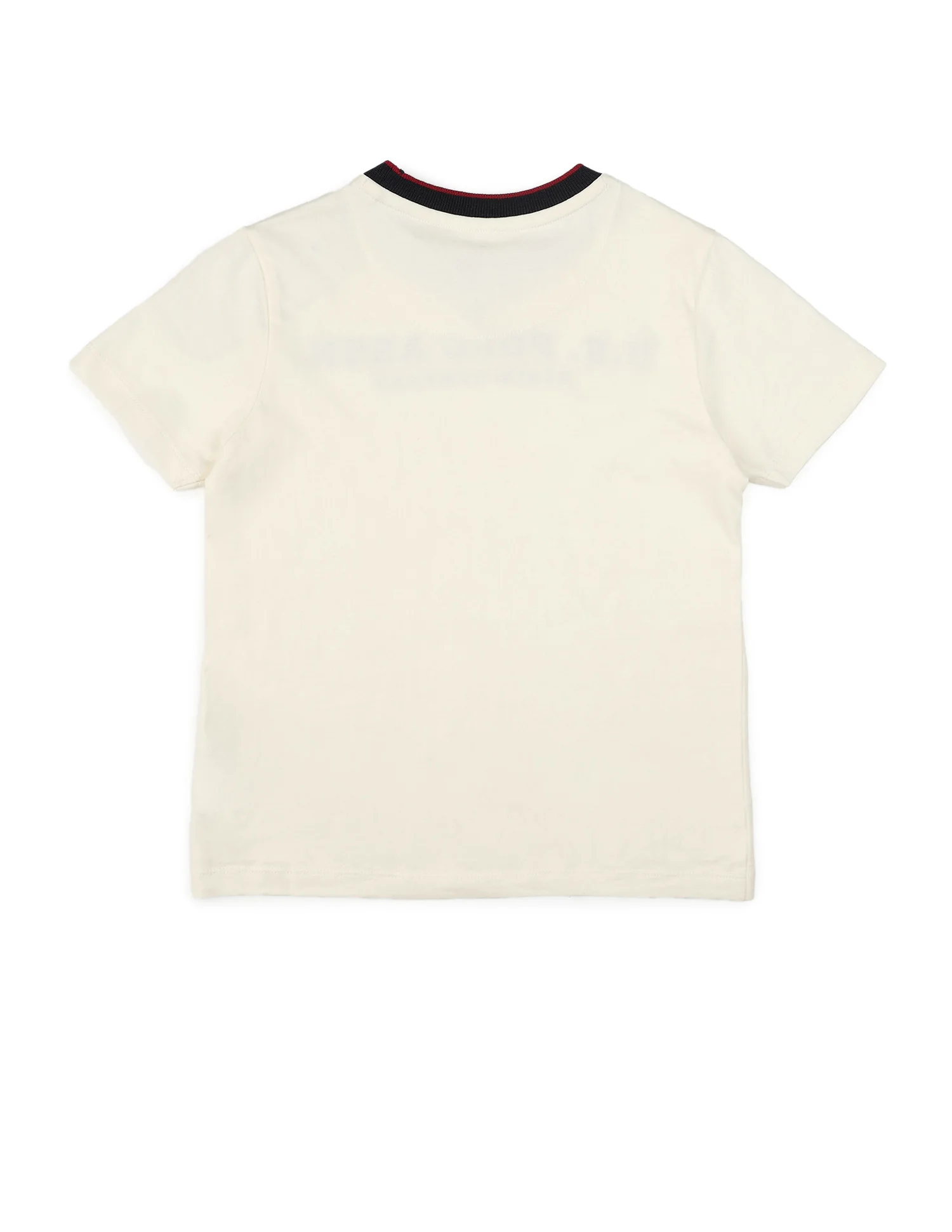 Boys Brand Embossed Pure Cotton T-Shirt - Image 8