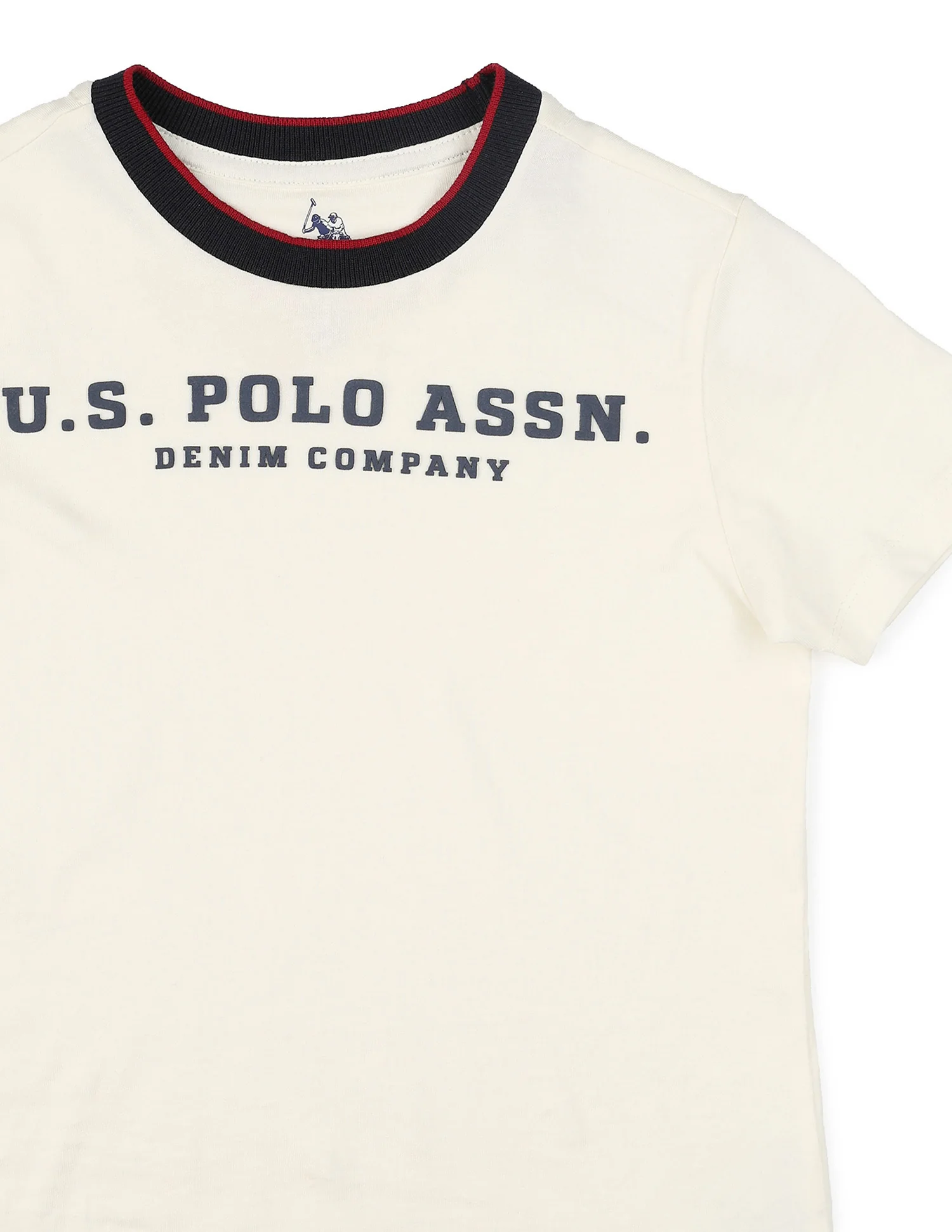 Boys Brand Embossed Pure Cotton T-Shirt - Image 9