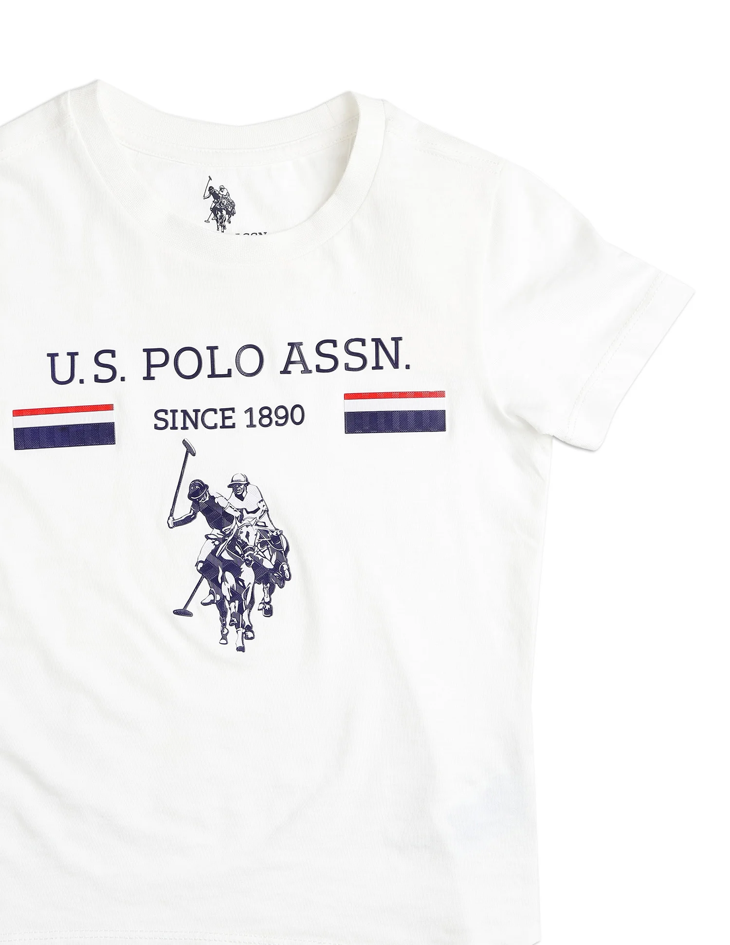 Boys Brand Embossed Pure Cotton T Shirt - Image 9