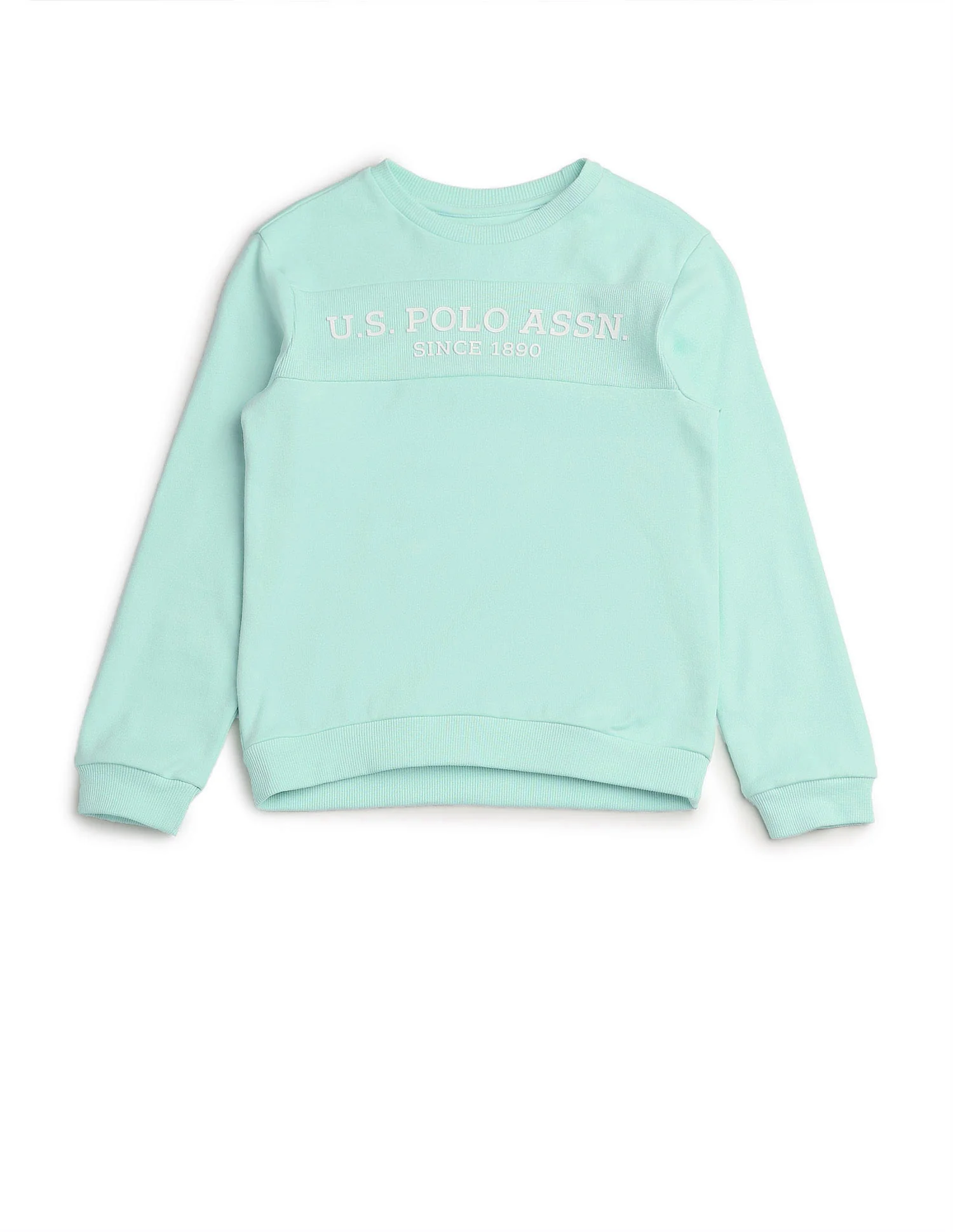 Boys Brand Embossed Regular Fit Sweatshirt - Image 7