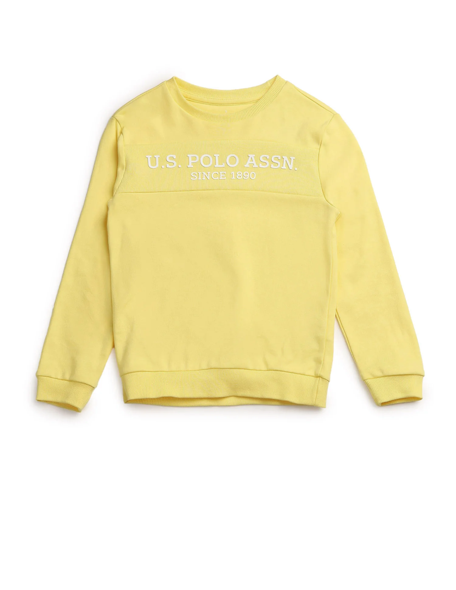 Boys Brand Embossed Regular Fit Sweatshirt - Image 7
