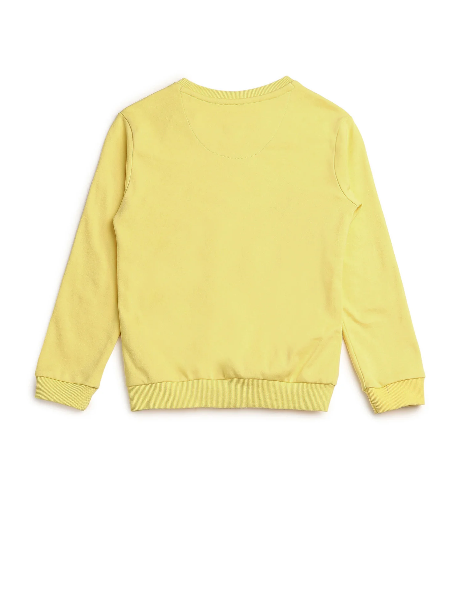Boys Brand Embossed Regular Fit Sweatshirt - Image 8