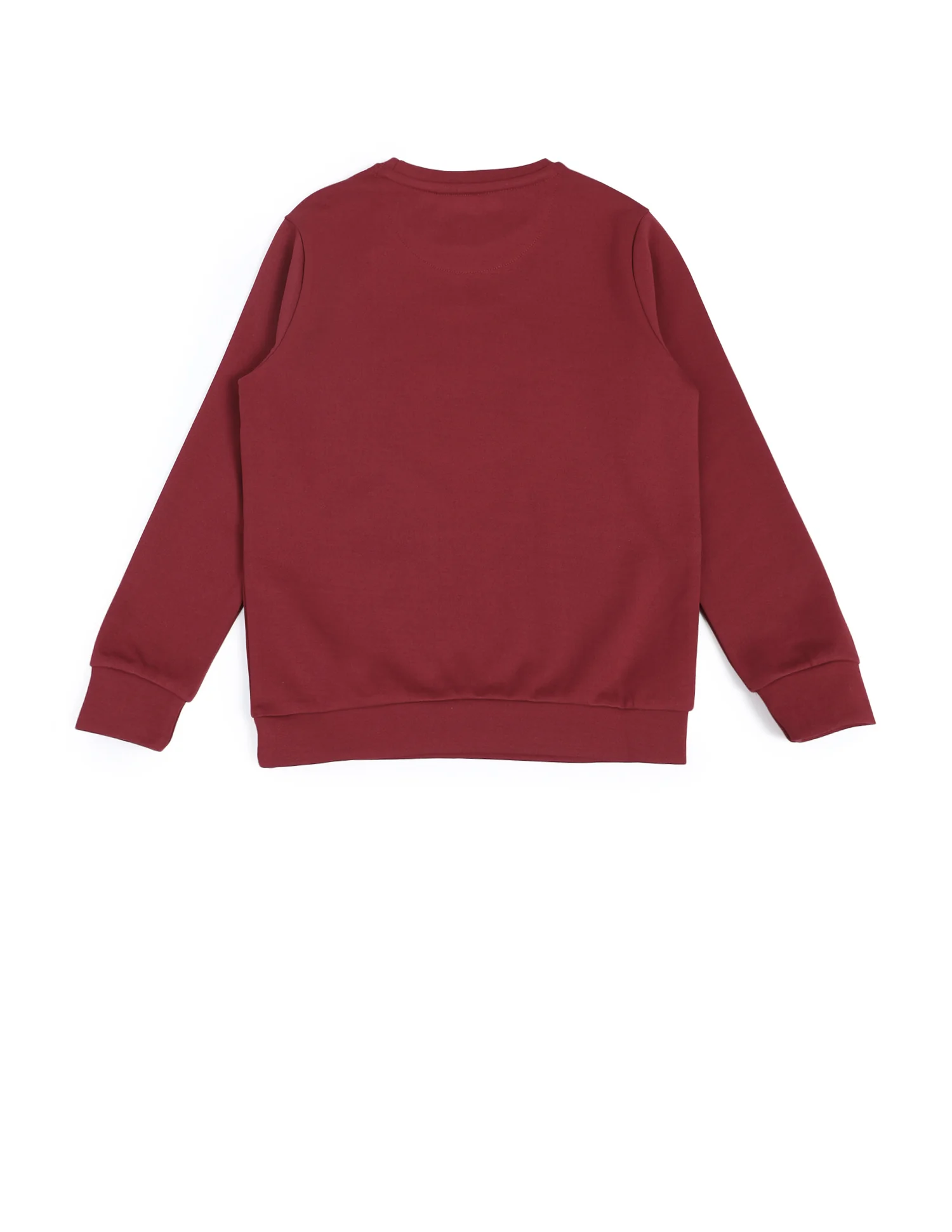 Boys Brand Embossed Regular Fit Sweatshirt - Image 6