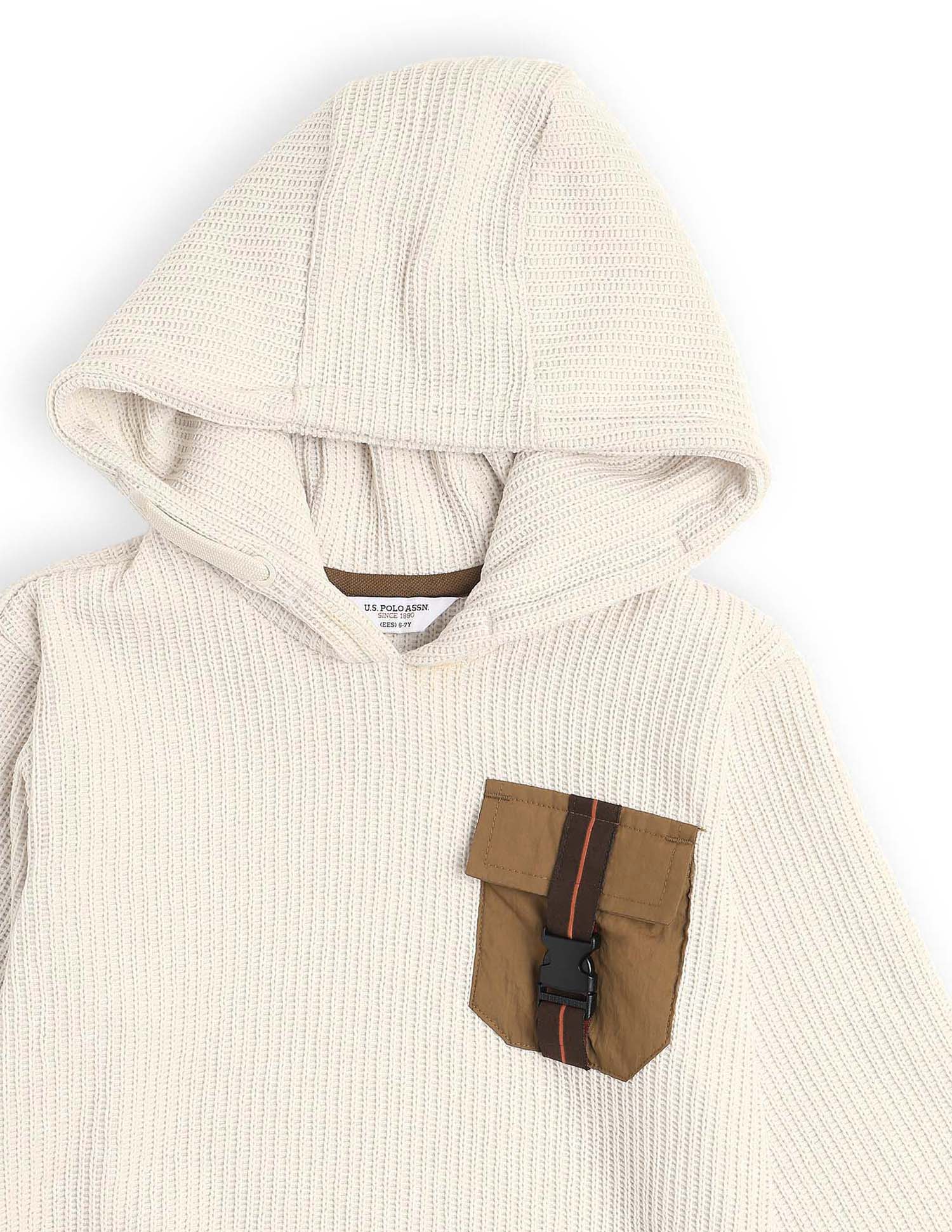 Boys Brand Embroidered Hooded Sweatshirt - Image 10