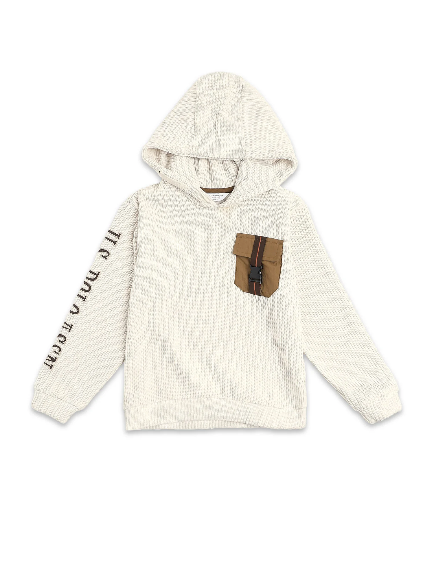 Boys Brand Embroidered Hooded Sweatshirt - Image 8