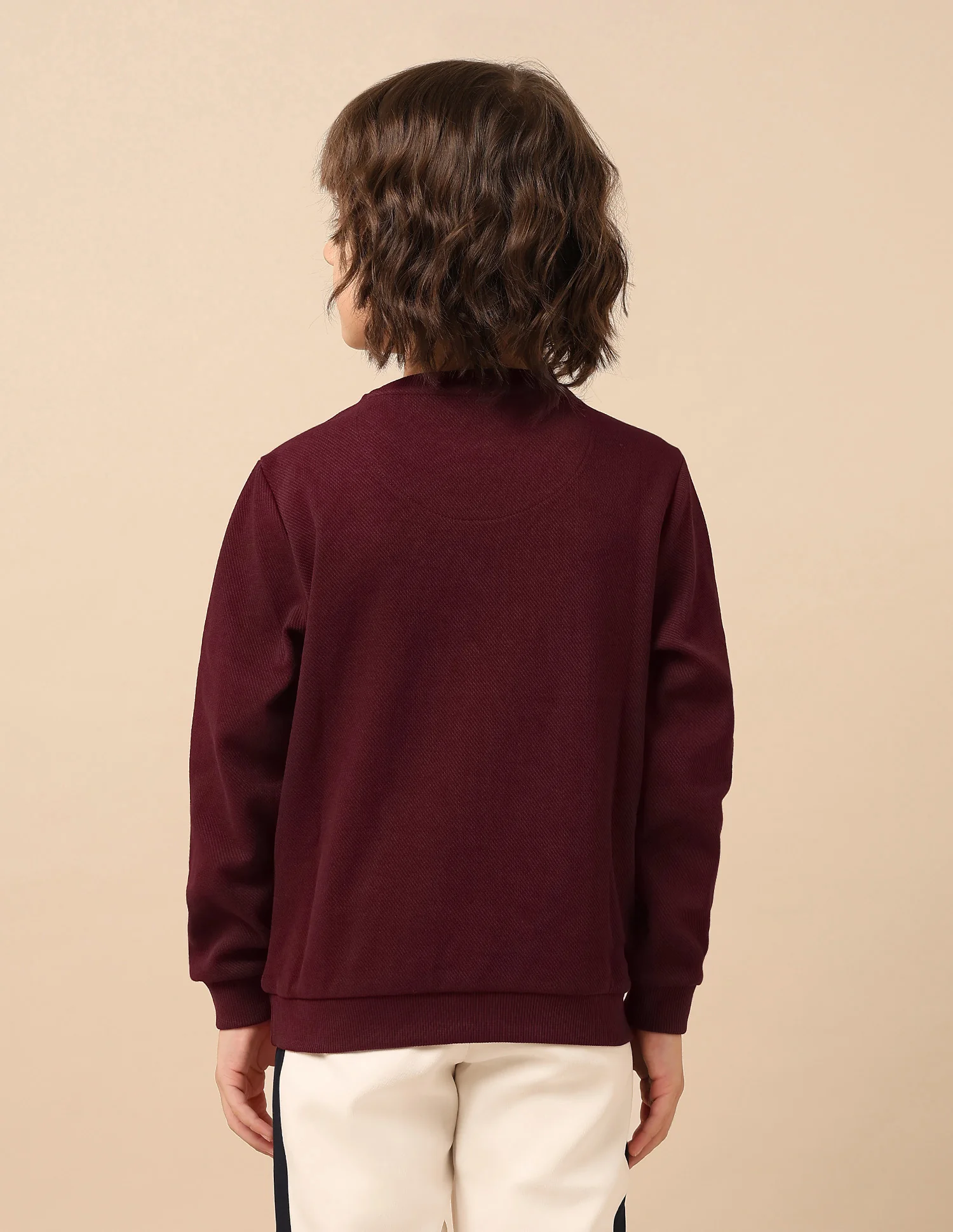Boys Brand Embroidered Mini Me Sweatshirt - Image 5