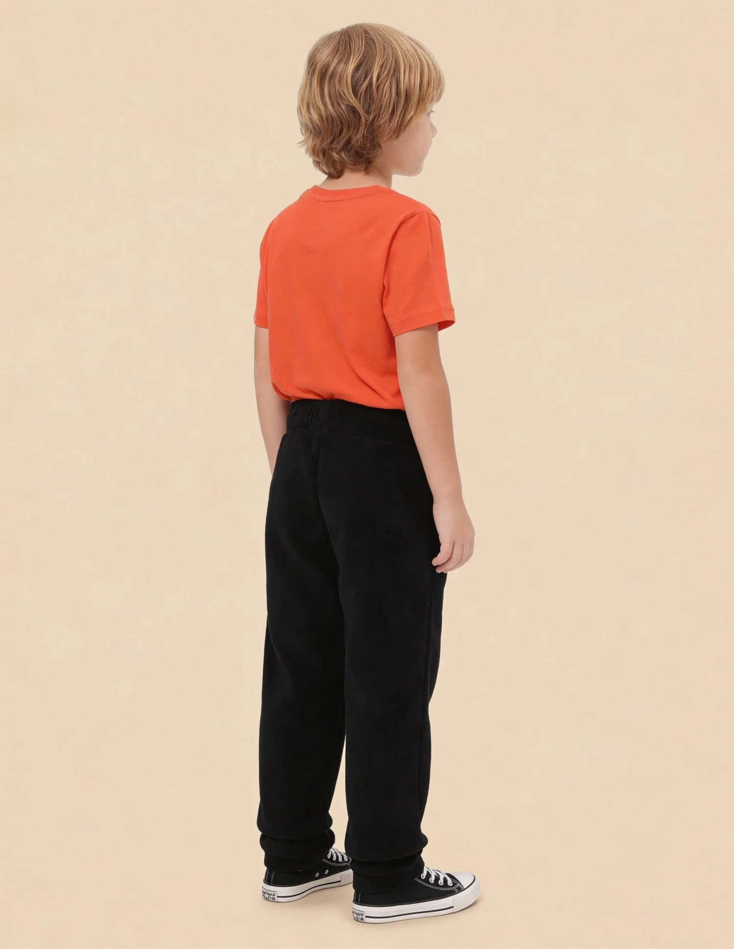 Boys Brand Embroidered Monochrome Joggers - Image 4