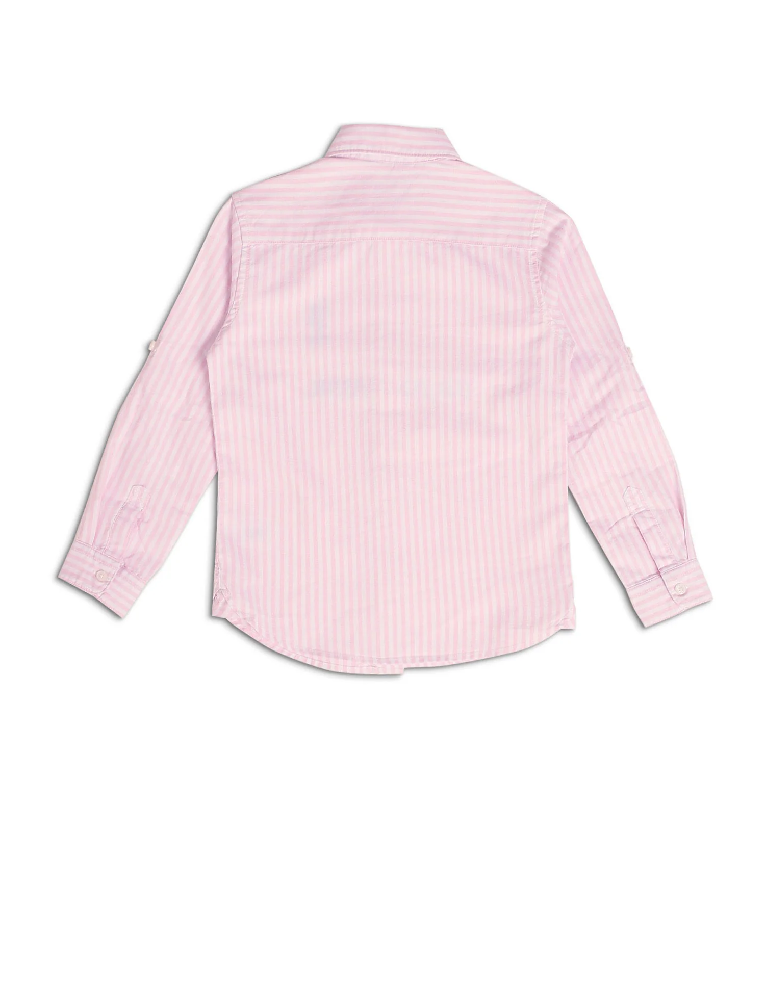 Boys Brand Embroidered Oxford Shirt - Image 8