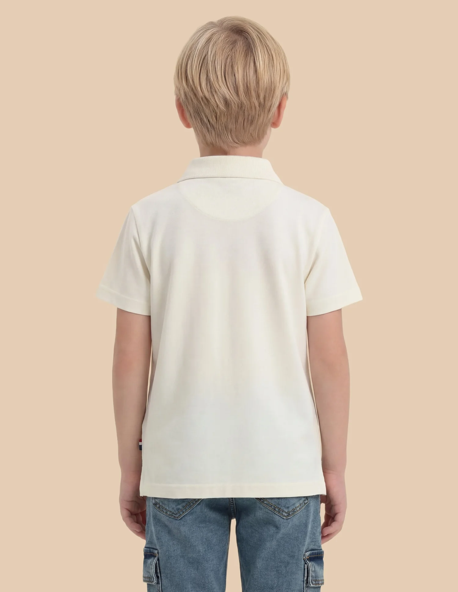 Boys Brand Embroidered Polo Shirt - Image 5