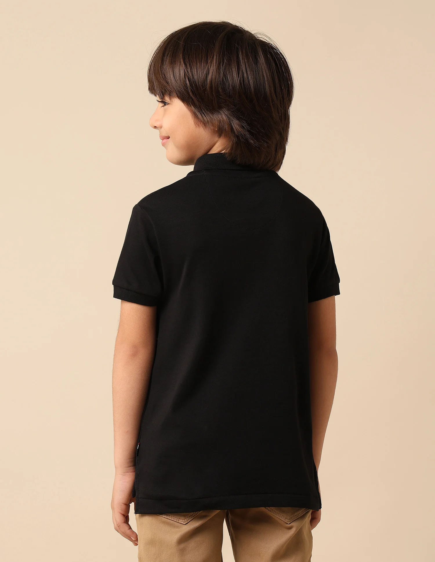 Boys Brand Embroidered Pure Cotton Polo Shirt - Image 5