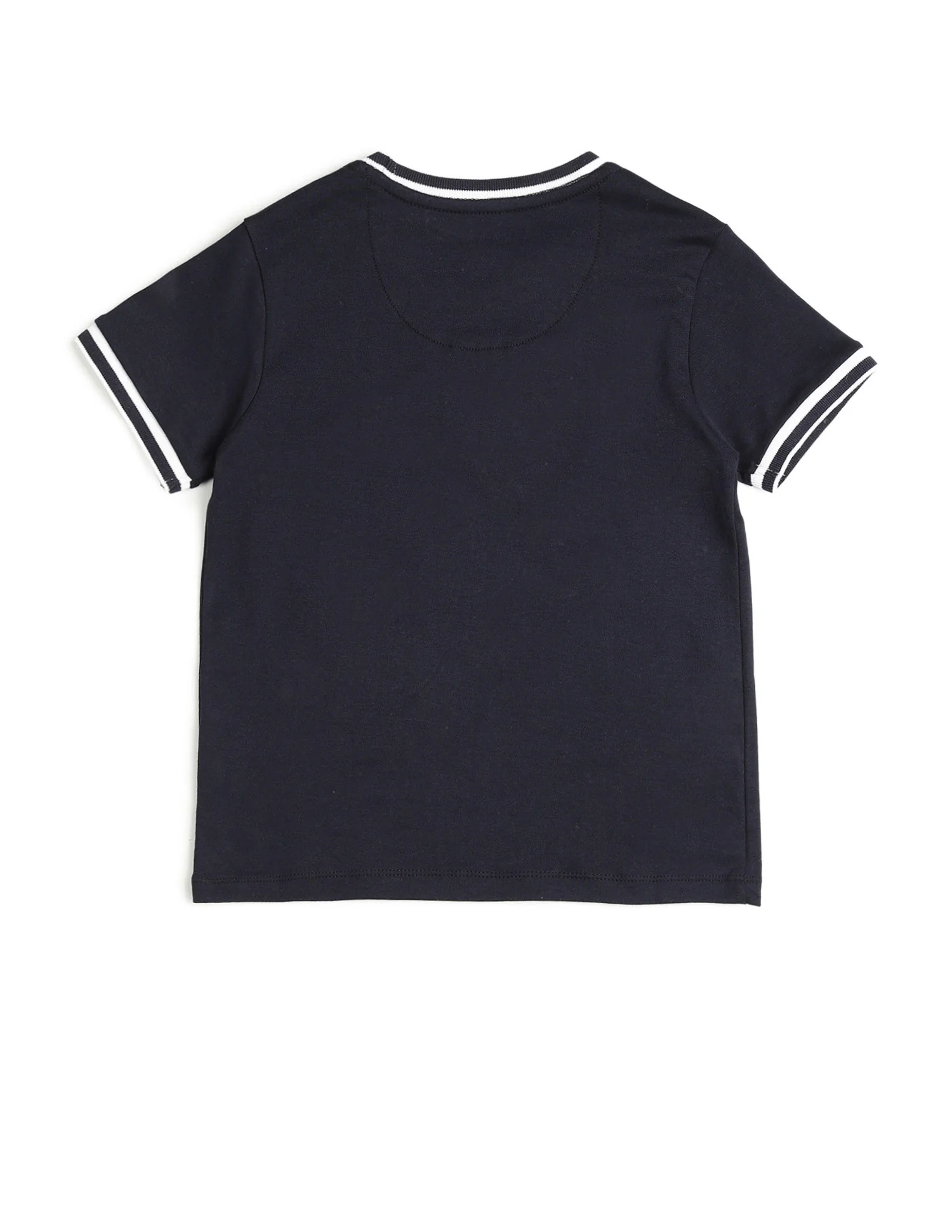 Boys Brand Embroidered Pure Cotton T Shirt - Image 8