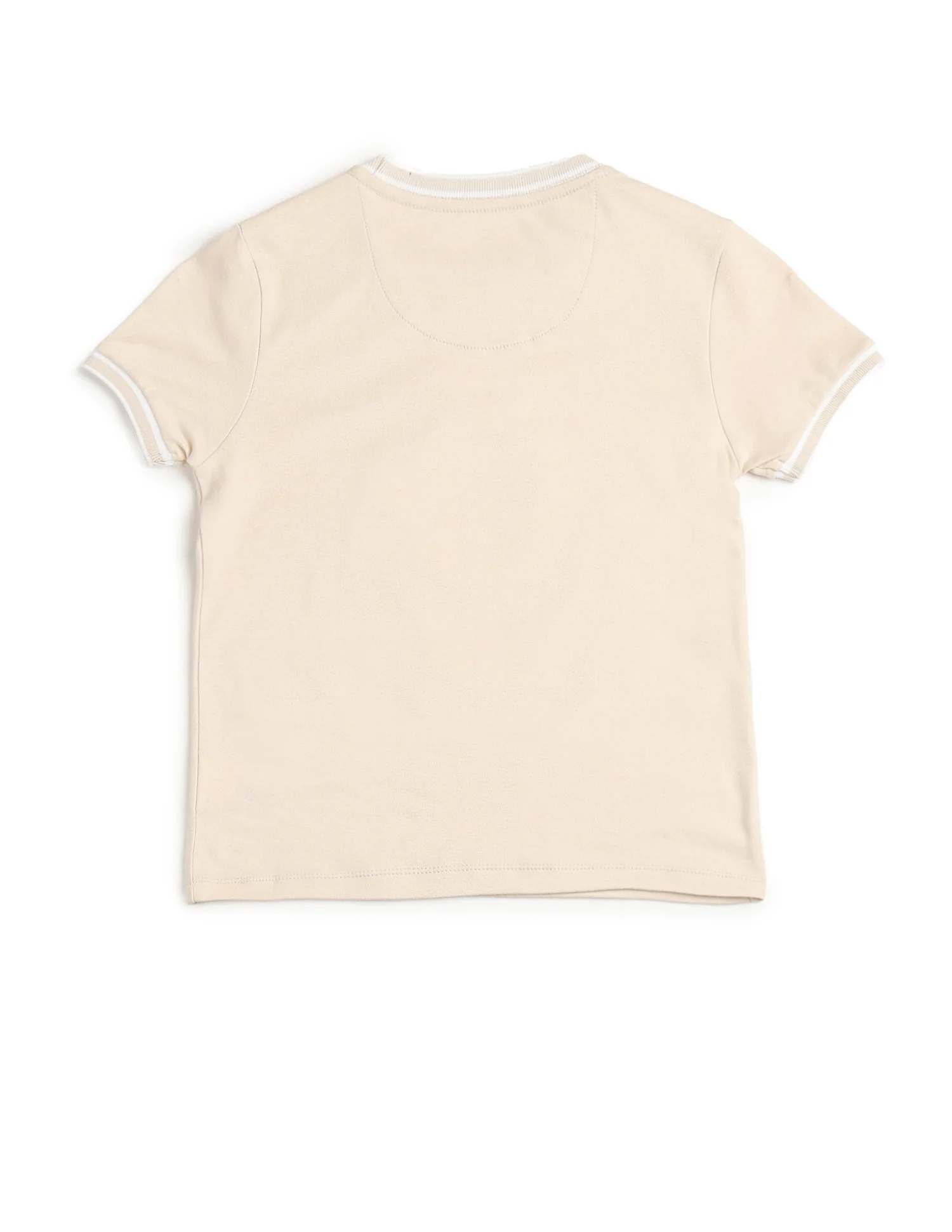 Boys Brand Embroidered Pure Cotton T Shirt - Image 8