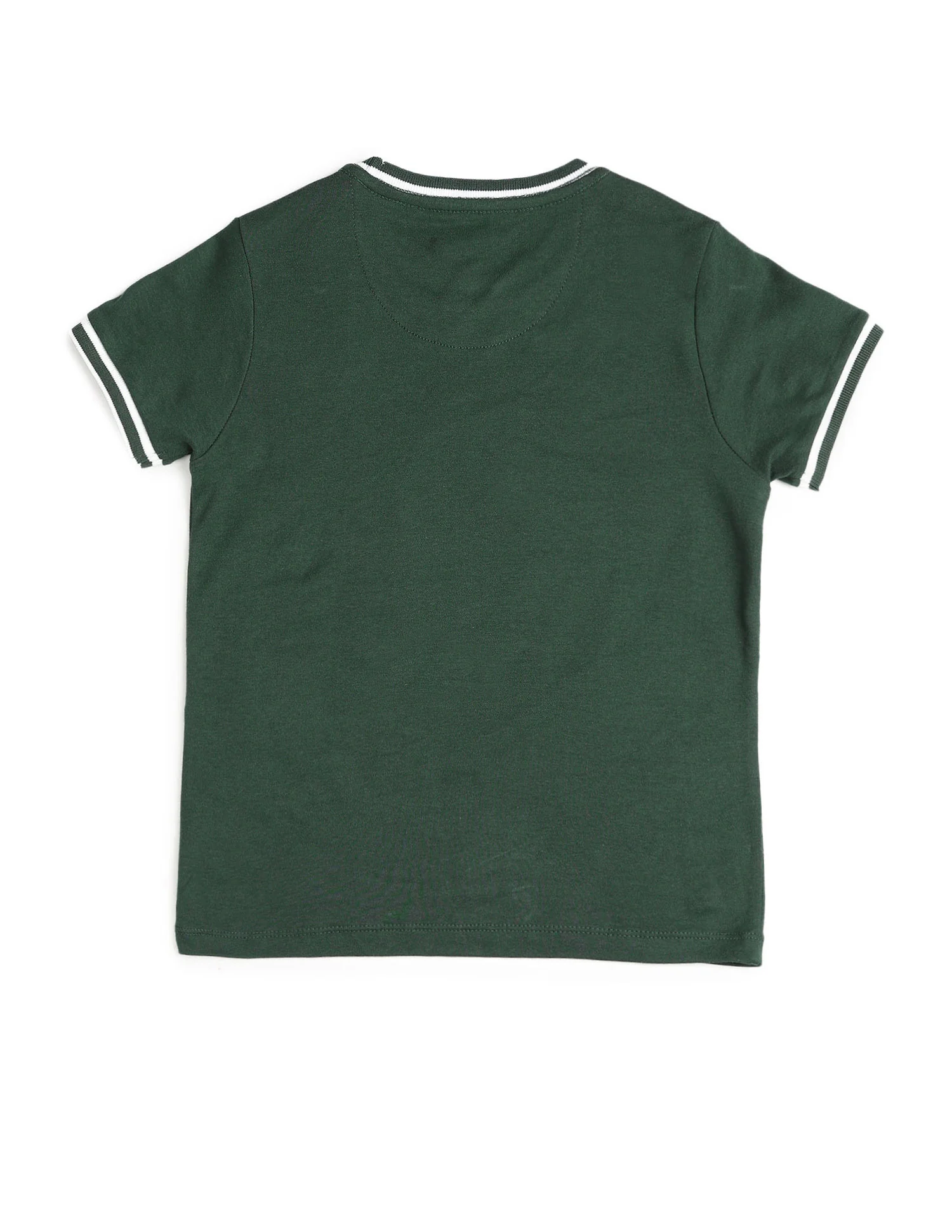 Boys Brand Embroidered Pure Cotton T Shirt - Image 8