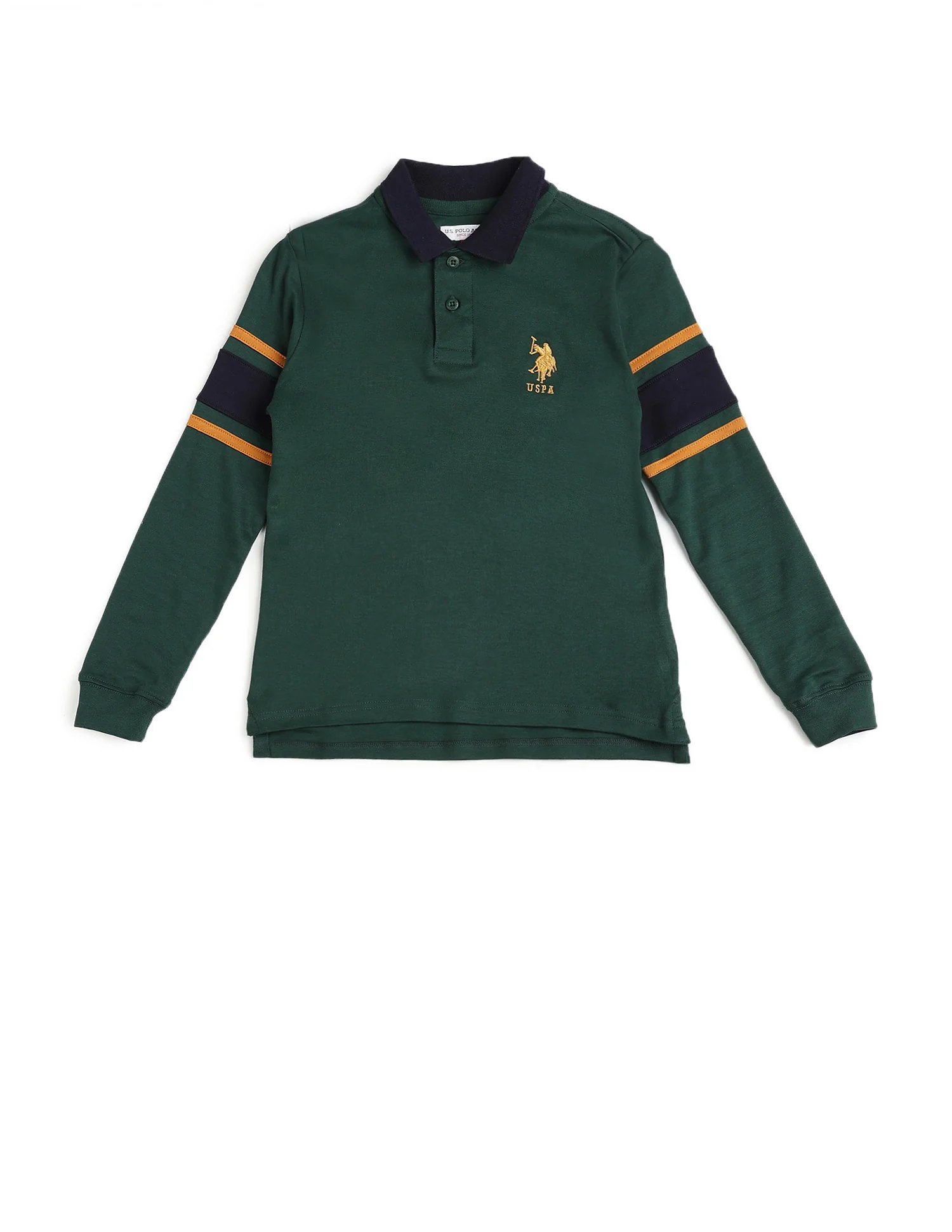 Boys Brand Embroidered Regular Fit Polo Shirt - Image 7