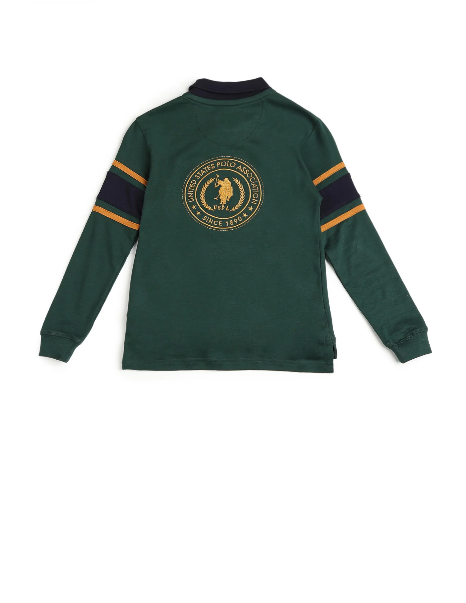Boys Brand Embroidered Regular Fit Polo Shirt - Image 8